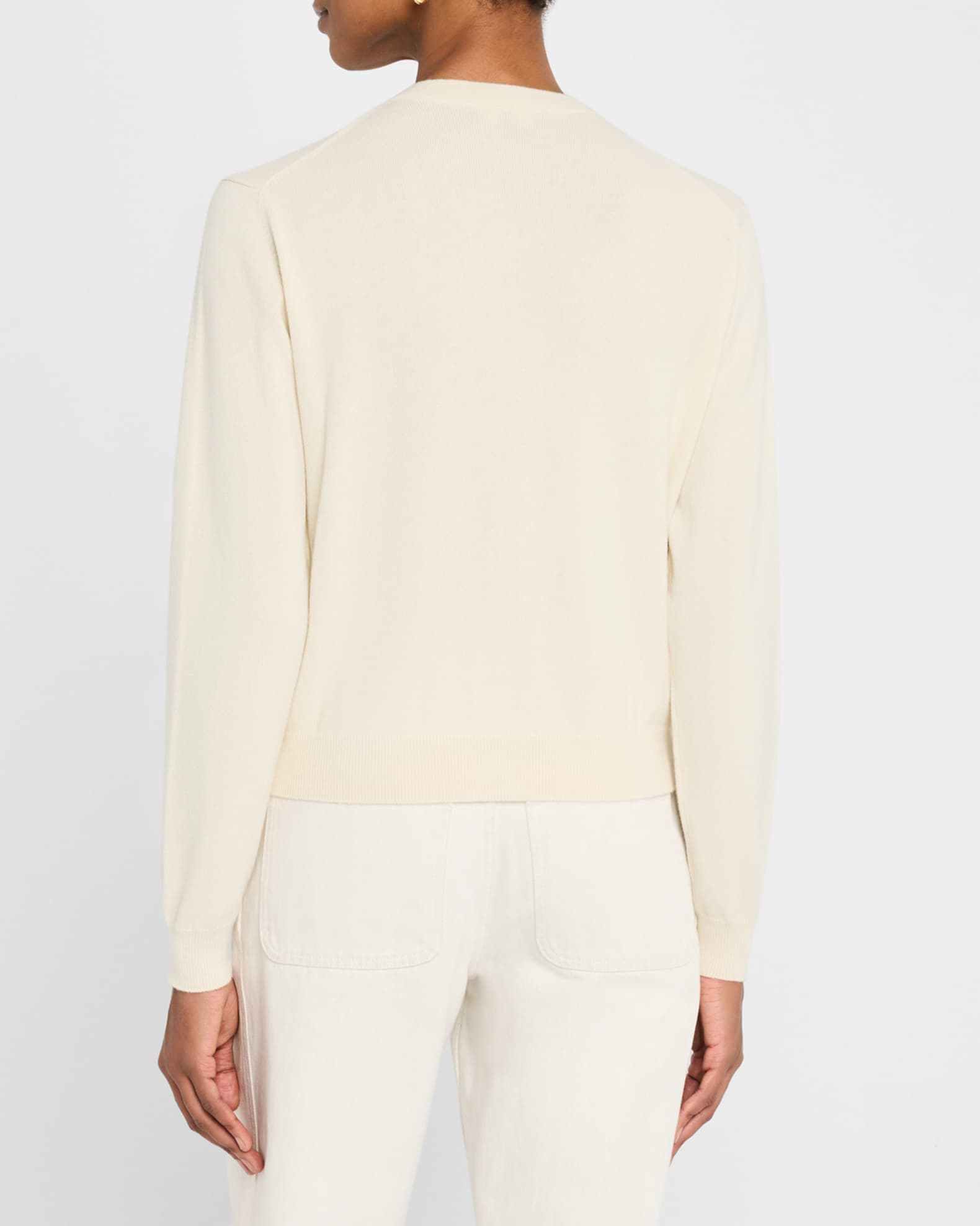 Loro Piana Classic Baby Cash GG 12 Cardigan Sweater | Neiman Marcus