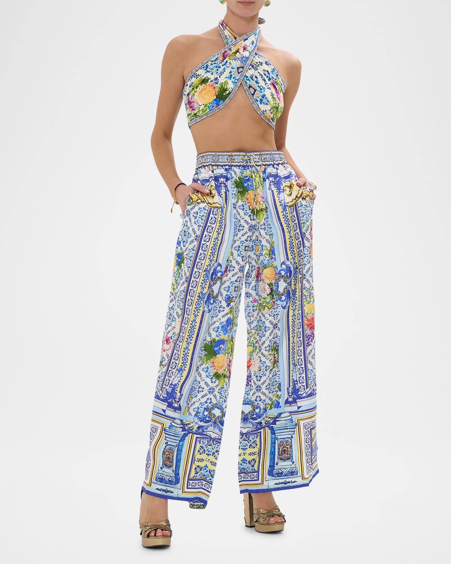 Wall to Wall Wonders Straight-Leg Pants 1