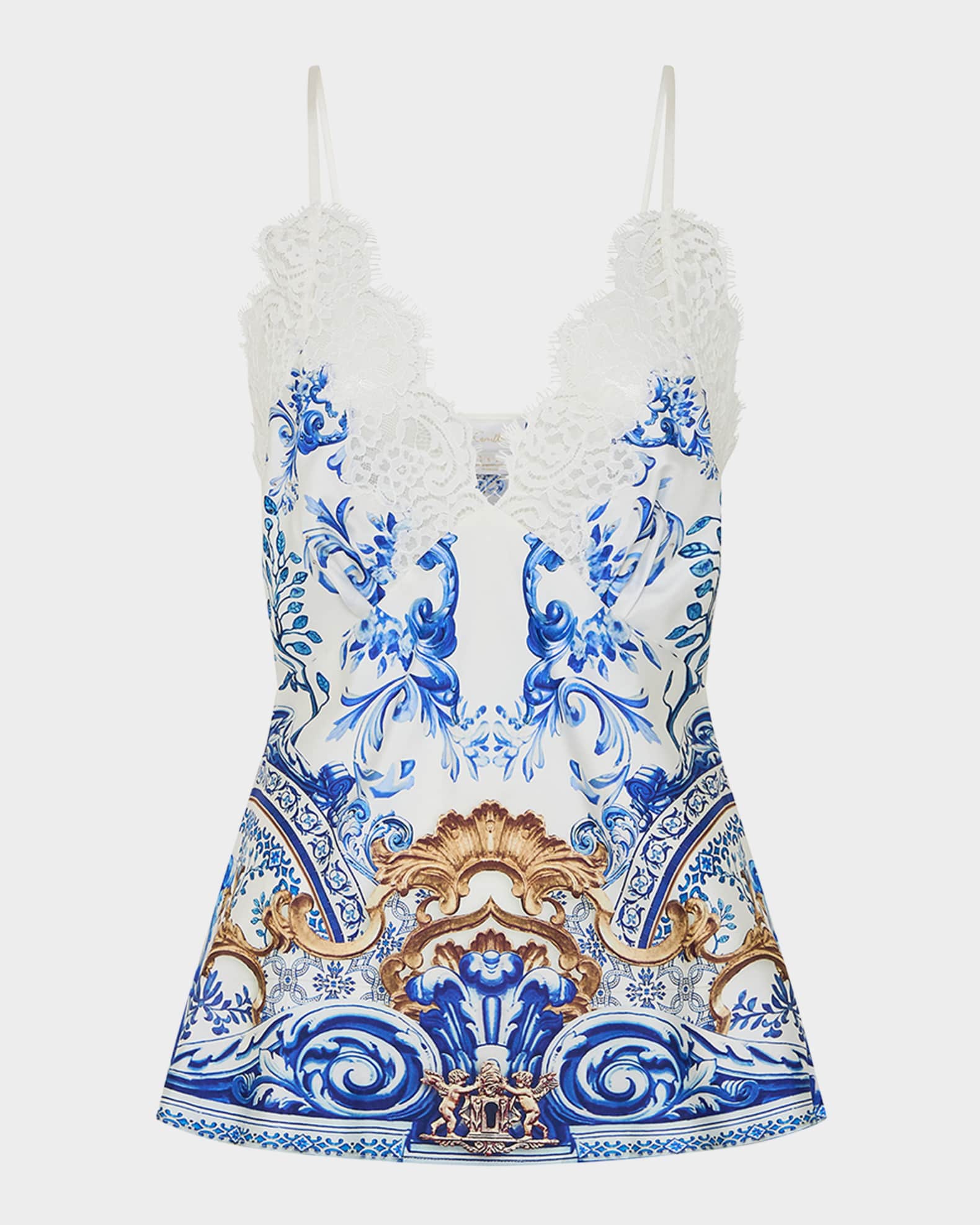 Azul Adventures Lace Edge Cami 0