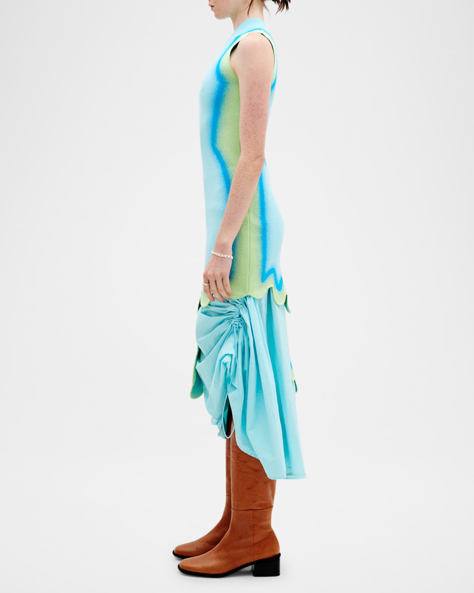 Brooklyn Wavy Asymmetric Dress 1