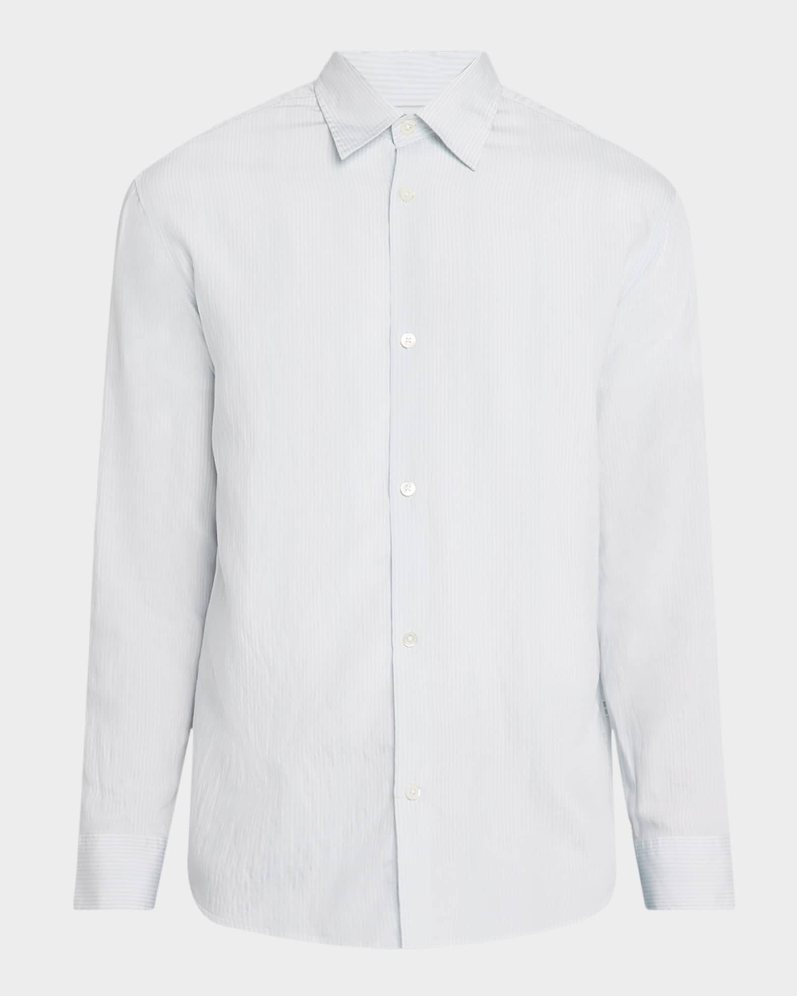 Men's Freddy Striped Sport Shirt 0
