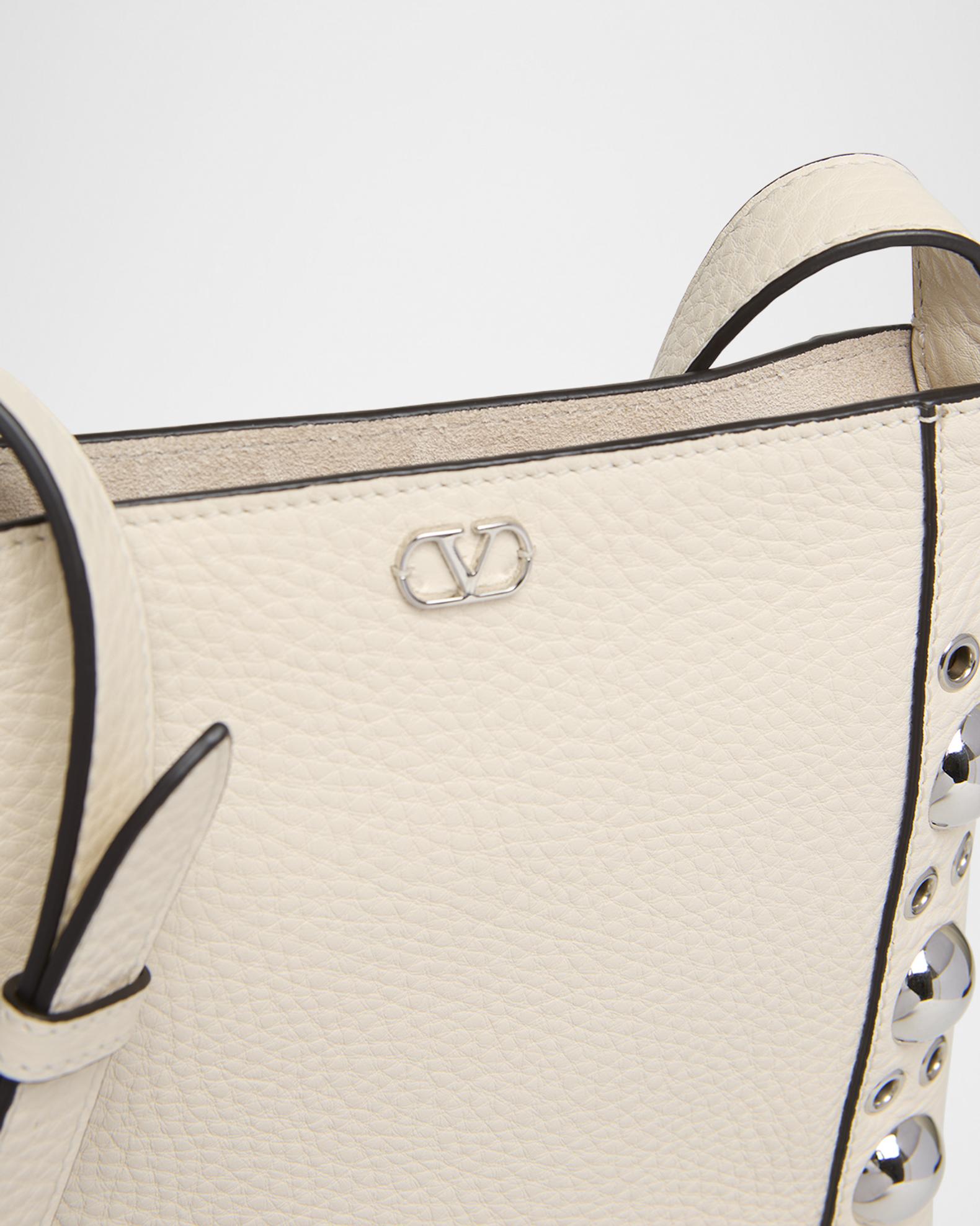 Valentino Garavani Nellcote Small Fringe Studded Leather Crossbody