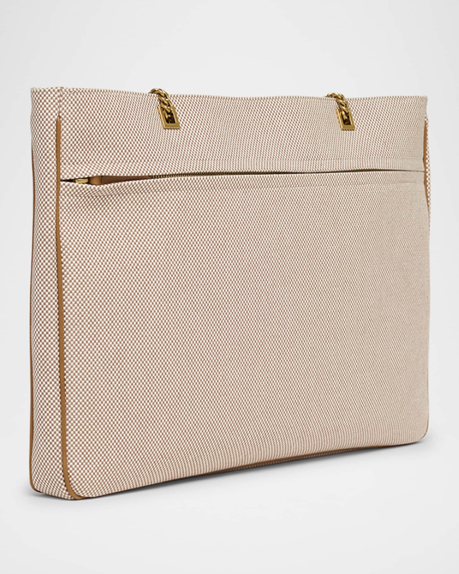 Valentino Garavani Viva Superstar Large VLOGO Canvas Tote