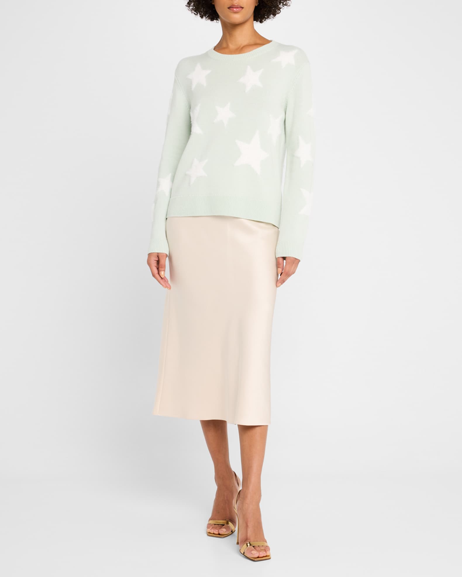Maeve Mid-Length Slip Skirt 1