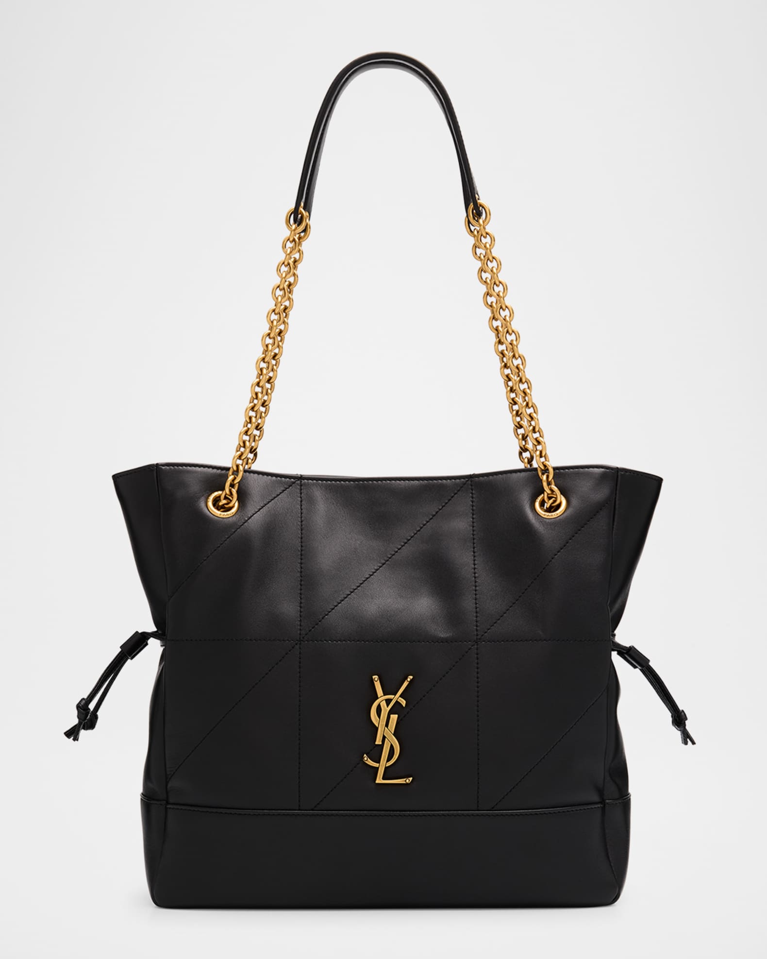 Jamie 4.3 Small YSL Tote Bag in Quilted Leather  0