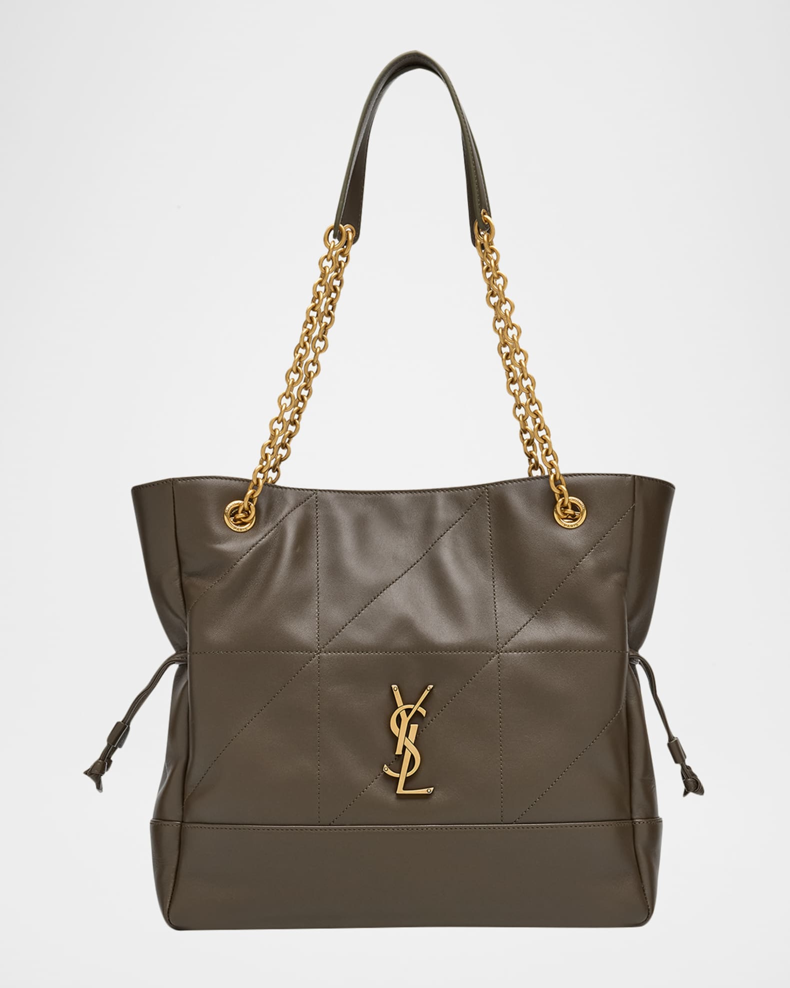 Saint Laurent Jamie 4.3 Small YSL Tote Bag in Quilted Leather