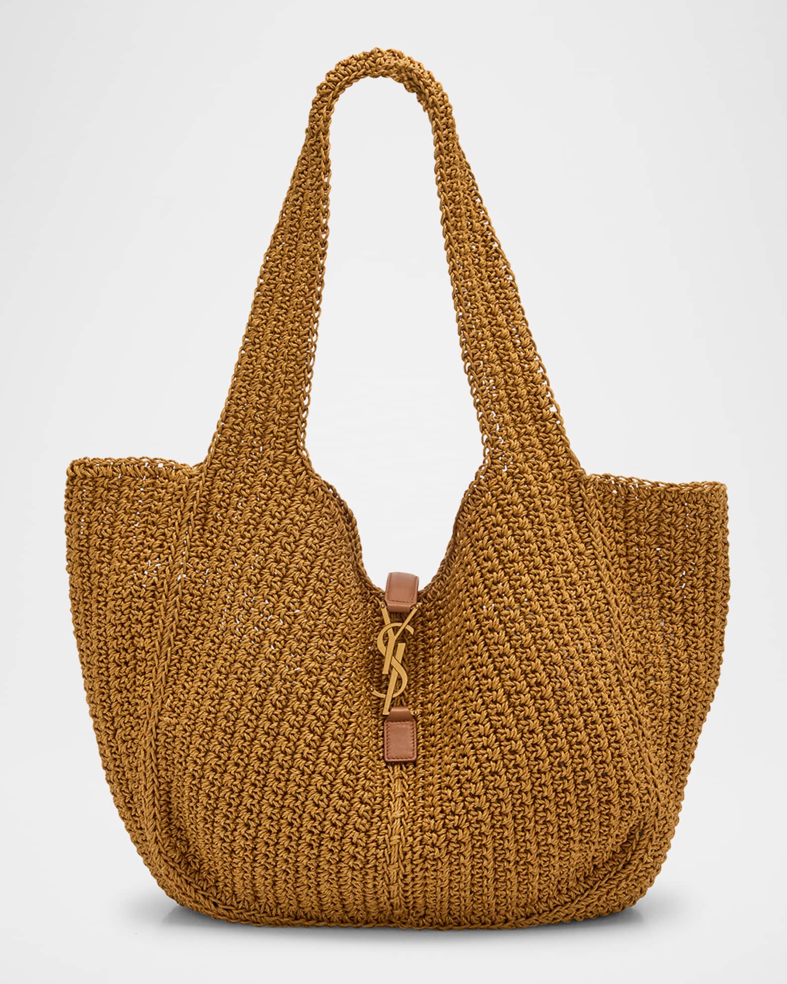 Bea YSL Tote Bag in Cord and Leather  0