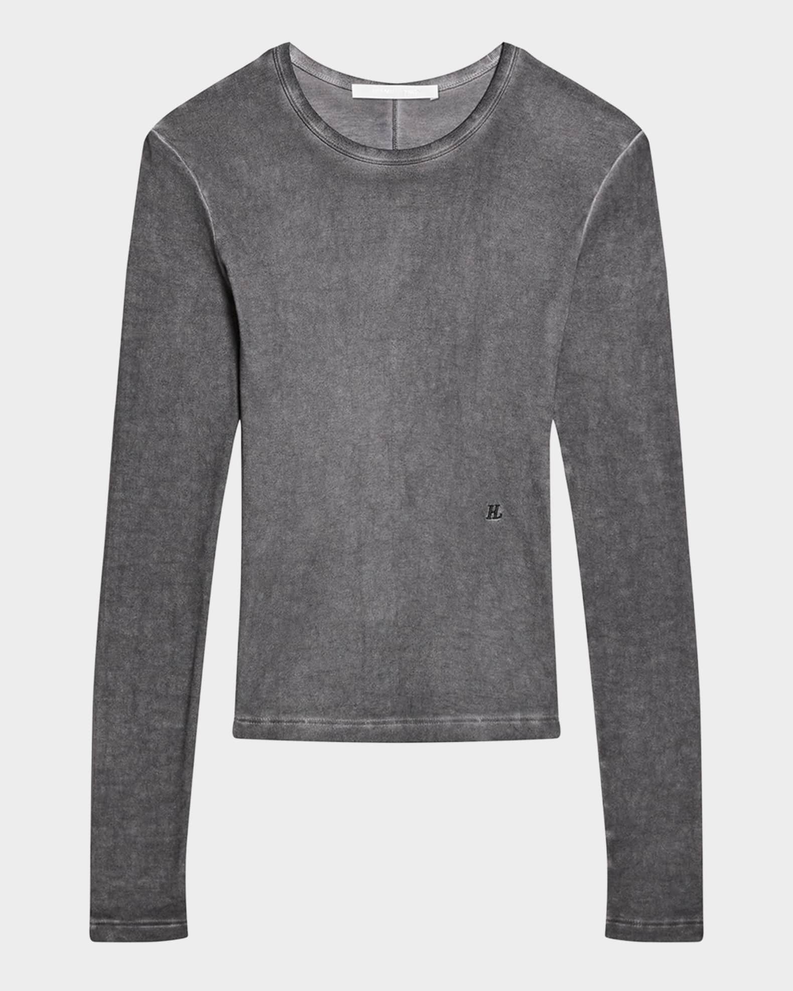 Long-Sleeve Garment-Dyed Tee 0