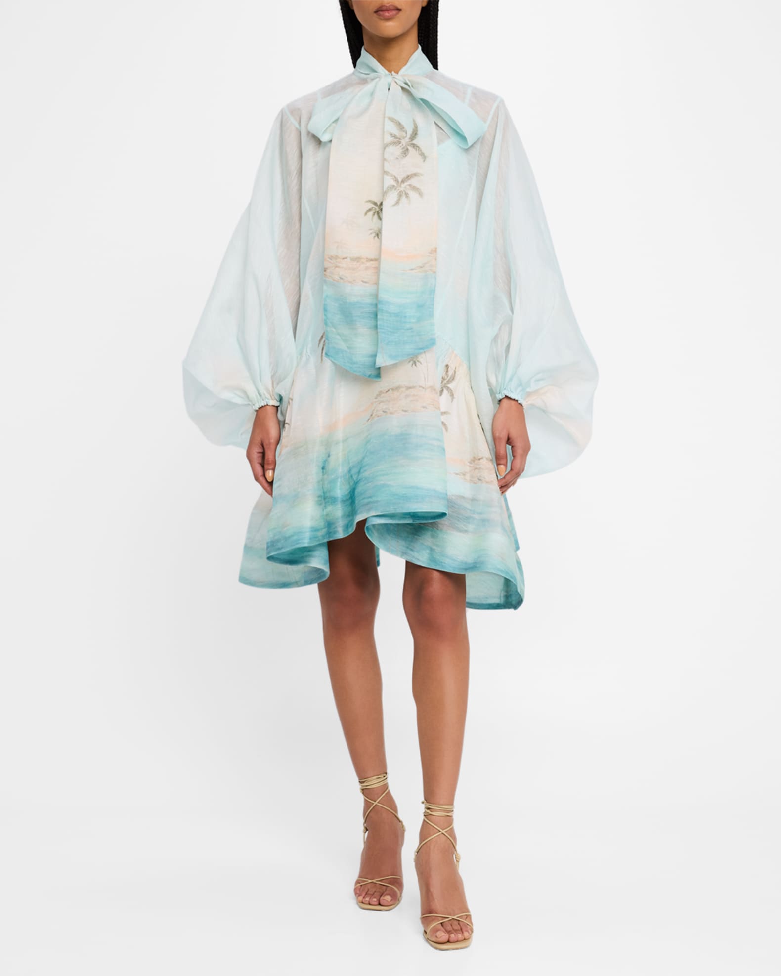 Illuminate Billow Mini Dress 1