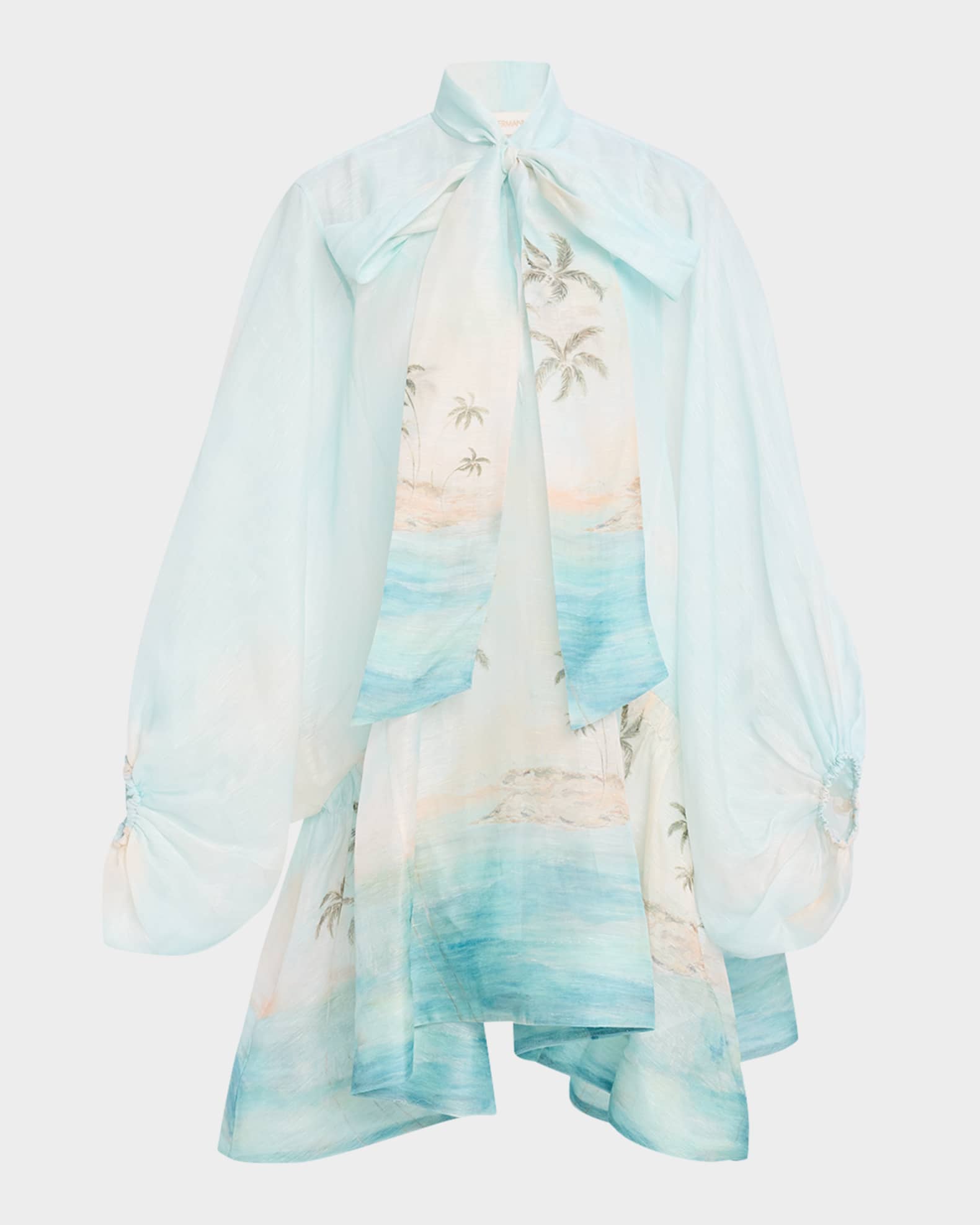 Illuminate Billow Mini Dress 0