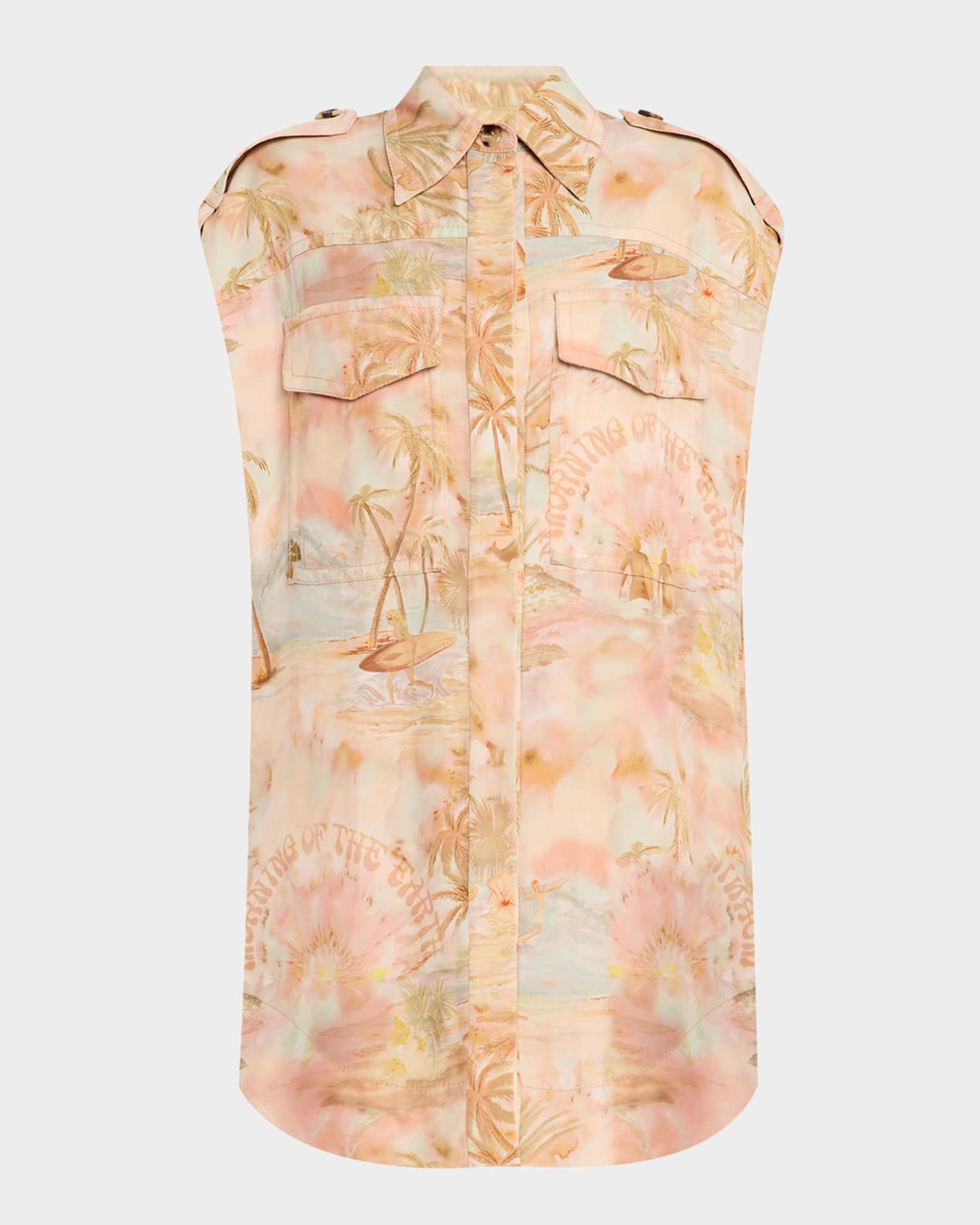 Illuminate Sleeveless Tunic Top 0
