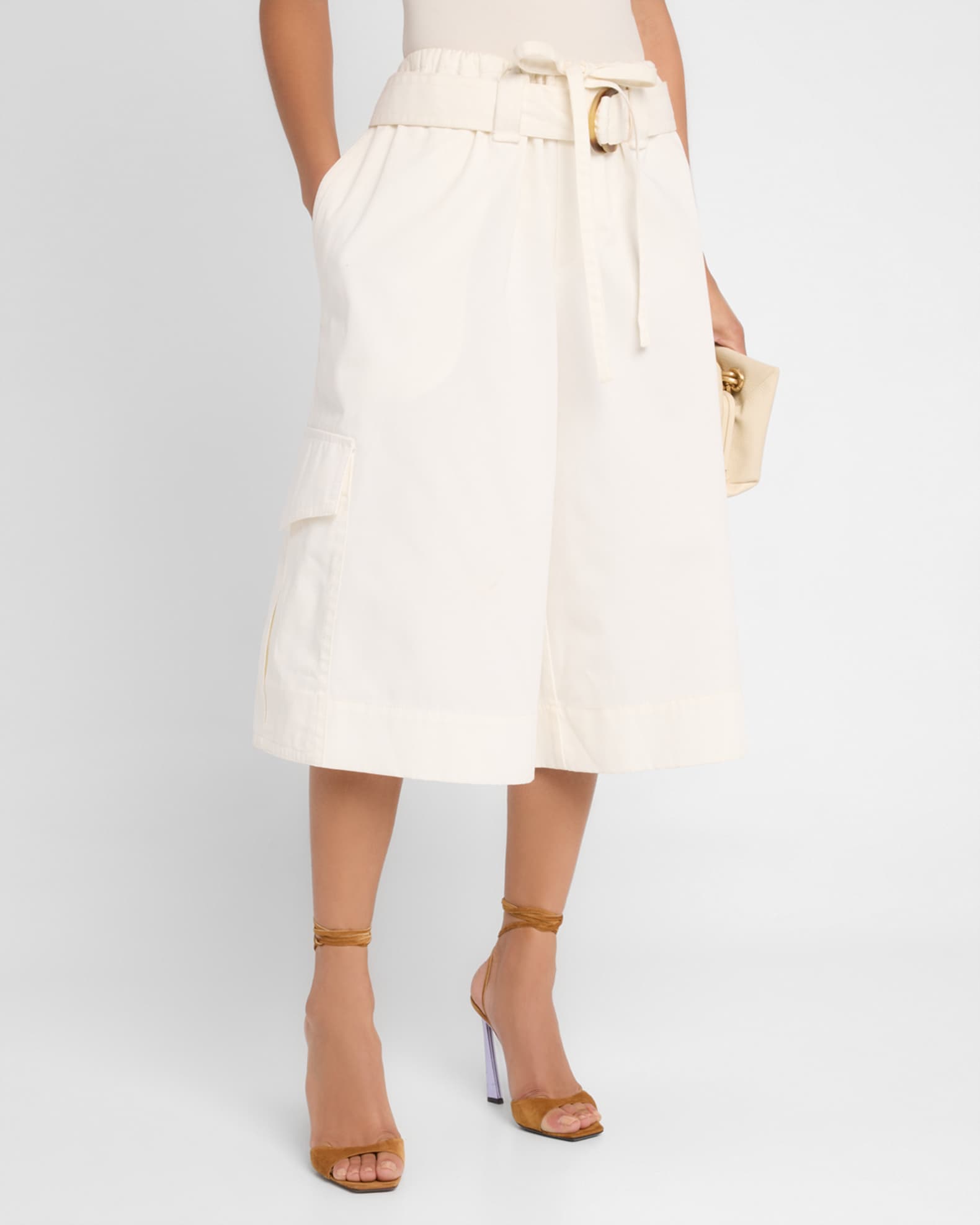 Zimmermann Illuminate Long Bermuda Shorts | Neiman Marcus