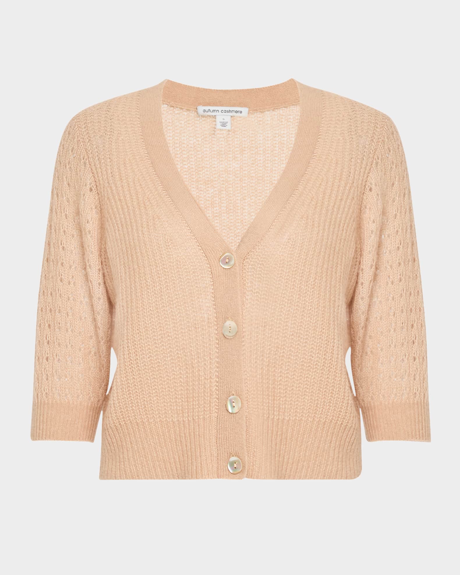 Silk And Cashmere Blend Cardigan ★関税込 Ribbed Silk-Cashmere Blend Cardigan