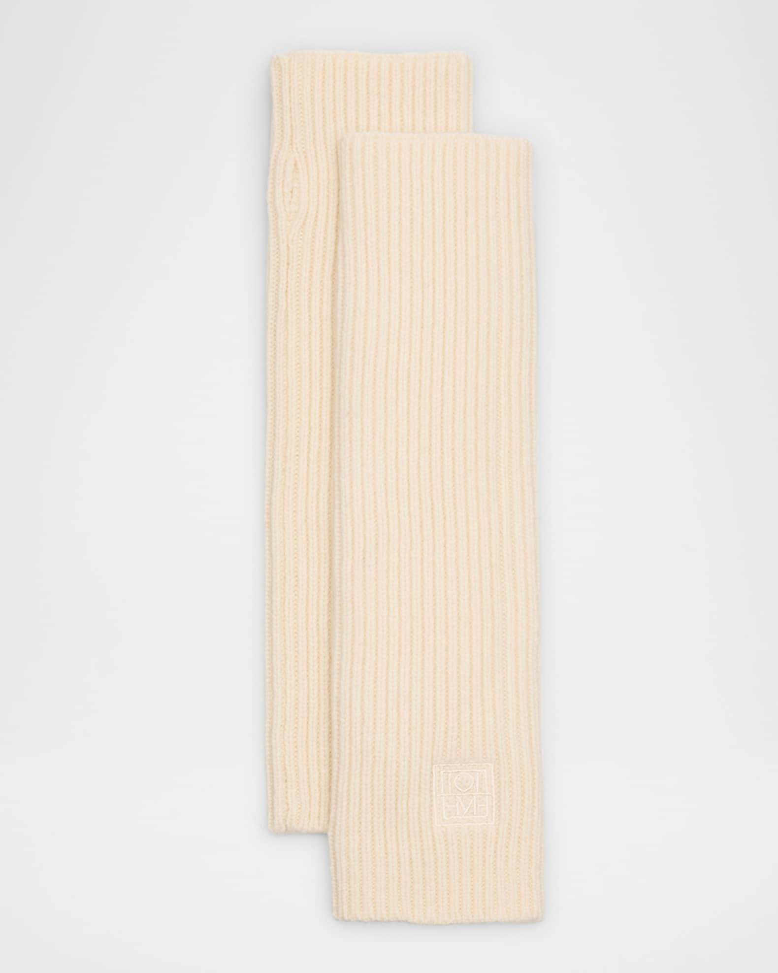 Wool-Cashmere Fingerless Gloves 0