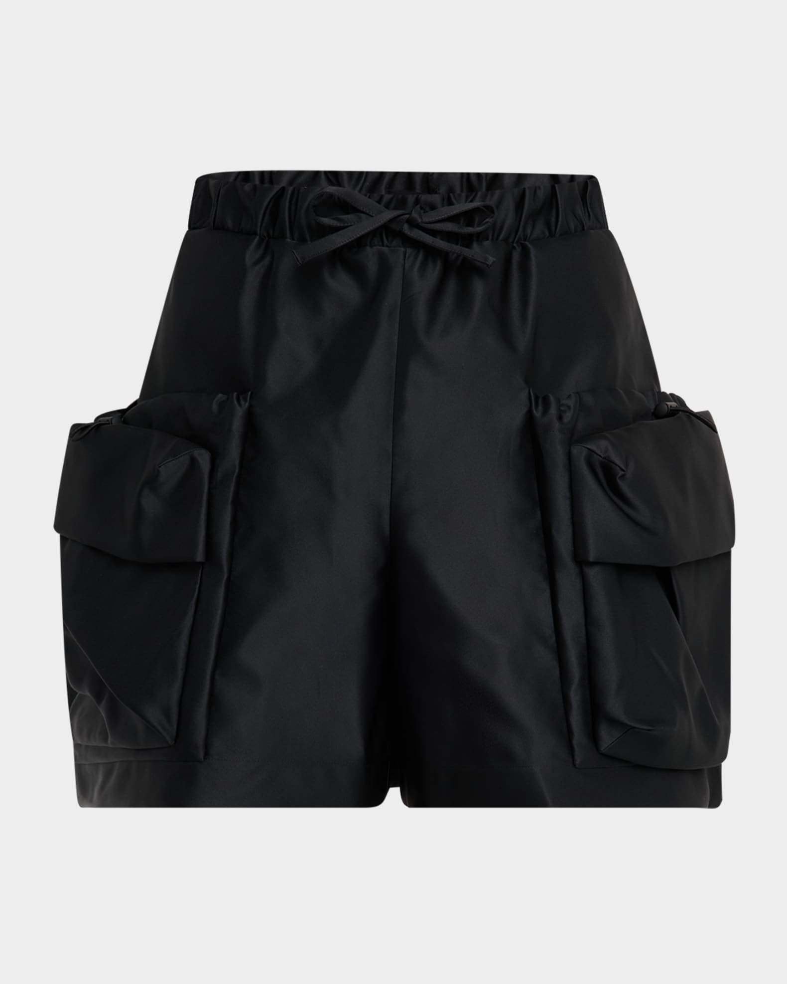 Men's Satin Cargo Shorts 0