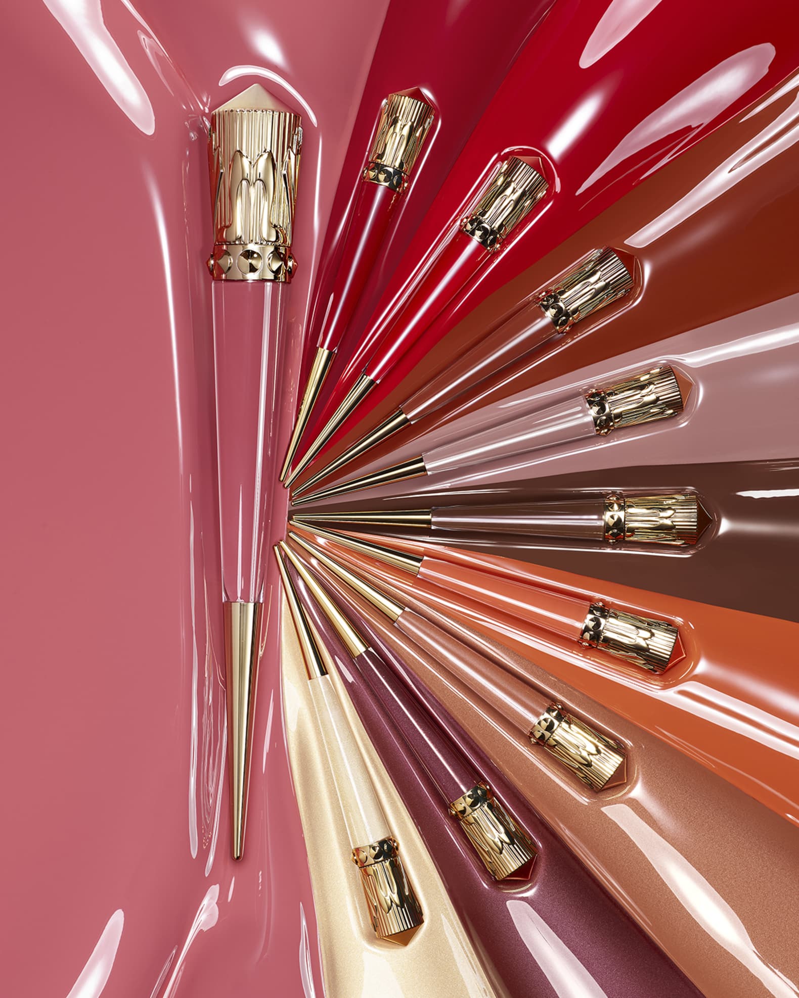 Christian Louboutin Rouge Stiletto Vinyl Gloss | Neiman Marcus