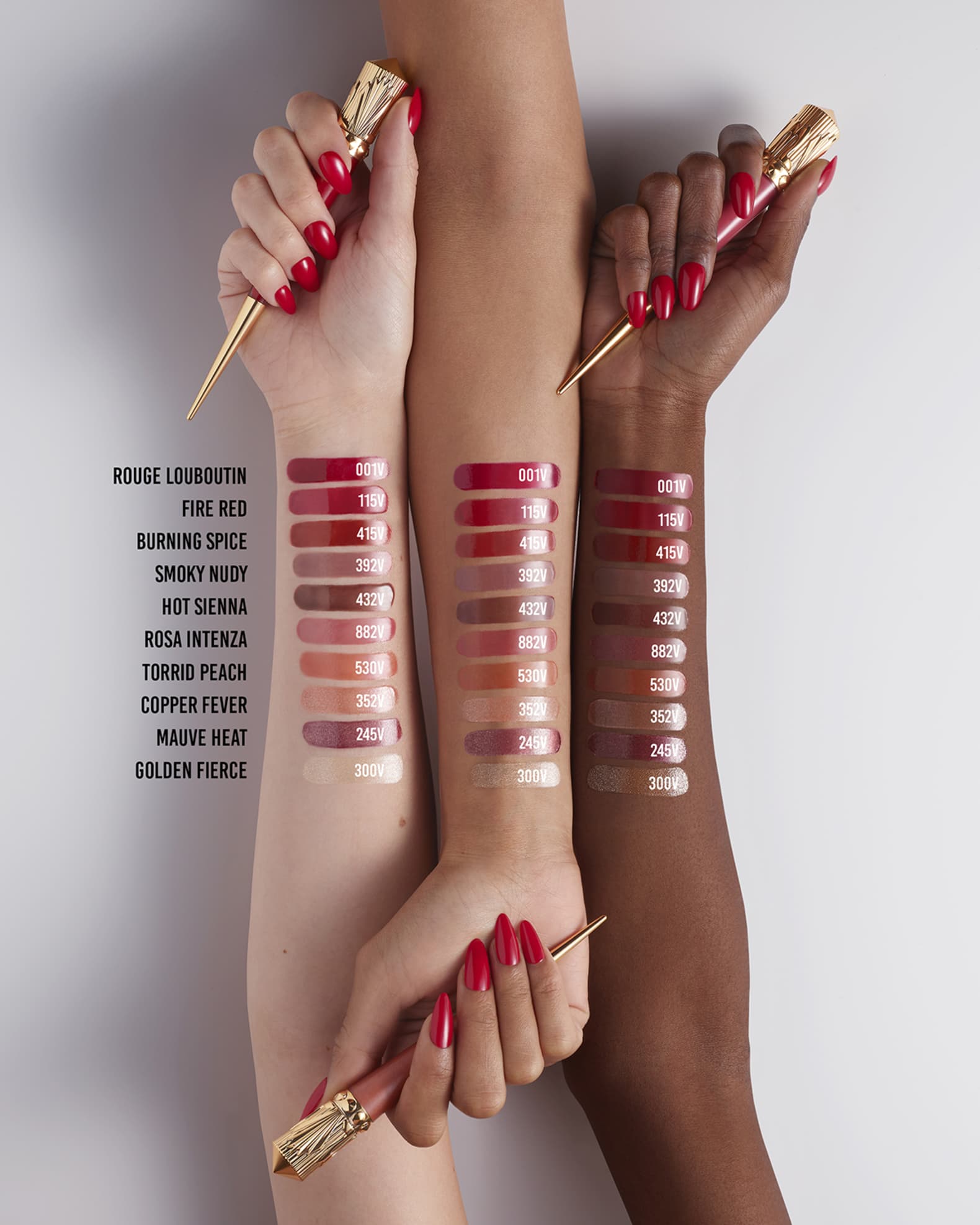 Christian Louboutin Rouge Stiletto Vinyl Gloss | Neiman Marcus