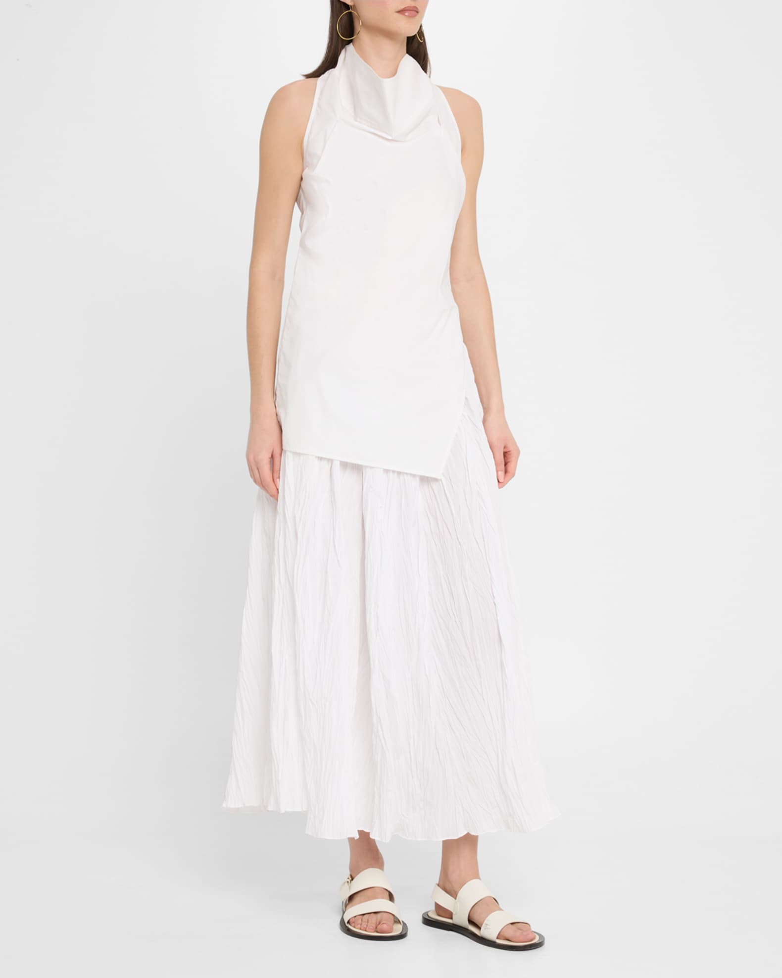 High Cowl Neck Top 1
