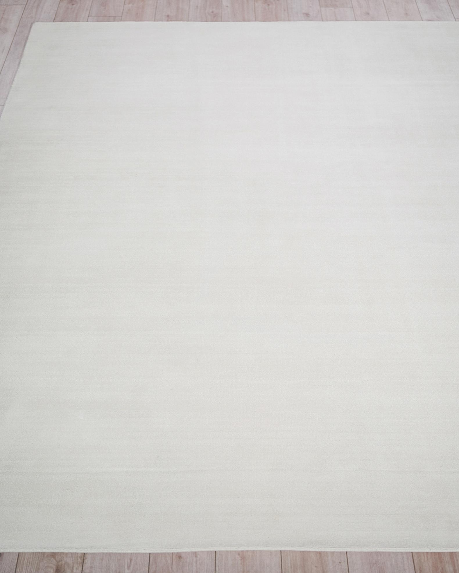 Exquisite Rugs Martelli Modern Hand-Loomed White Rug, 4' x 6' | Neiman ...