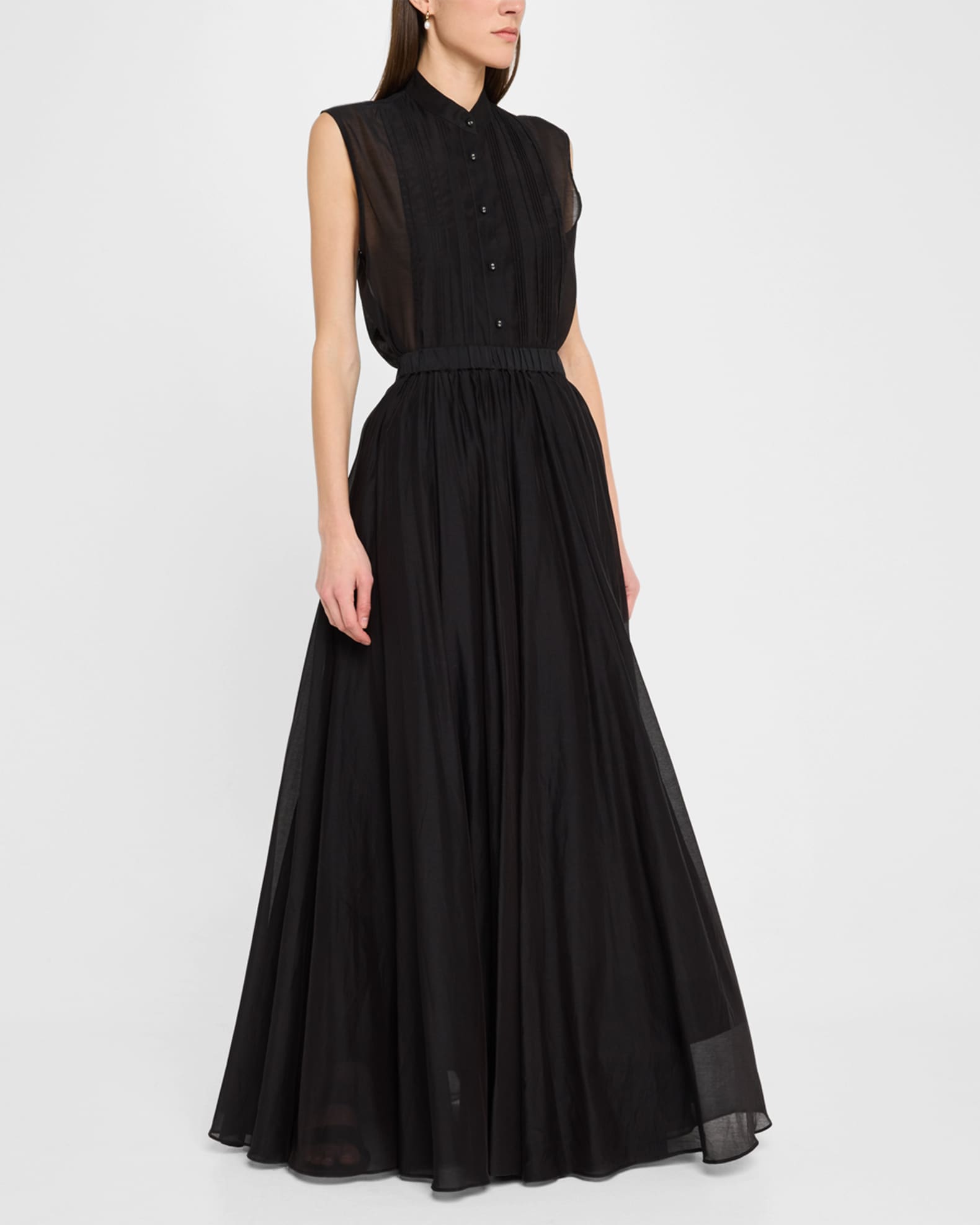 Crinoline Double Layer Maxi Skirt 1