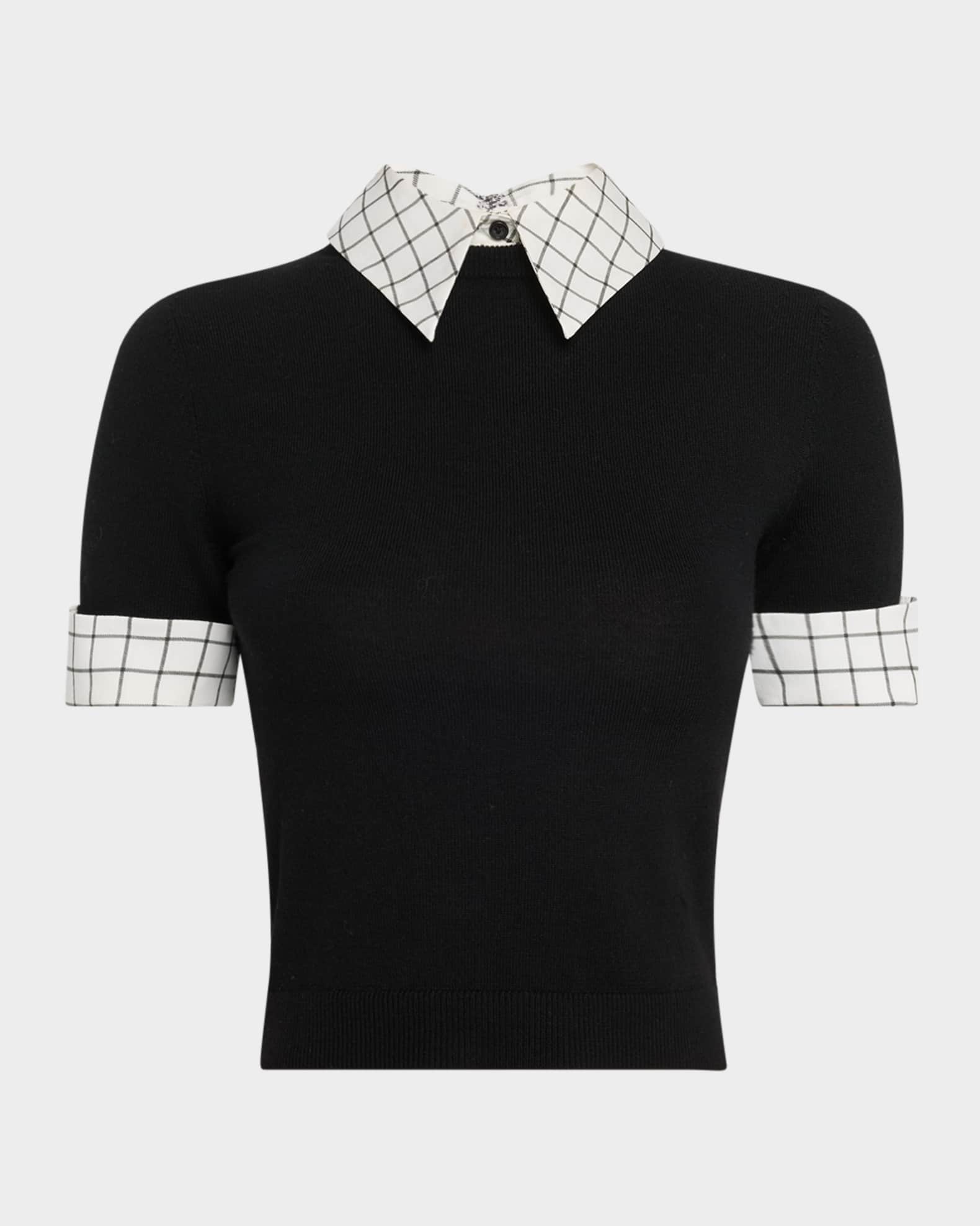 Aster Collared Pullover  0