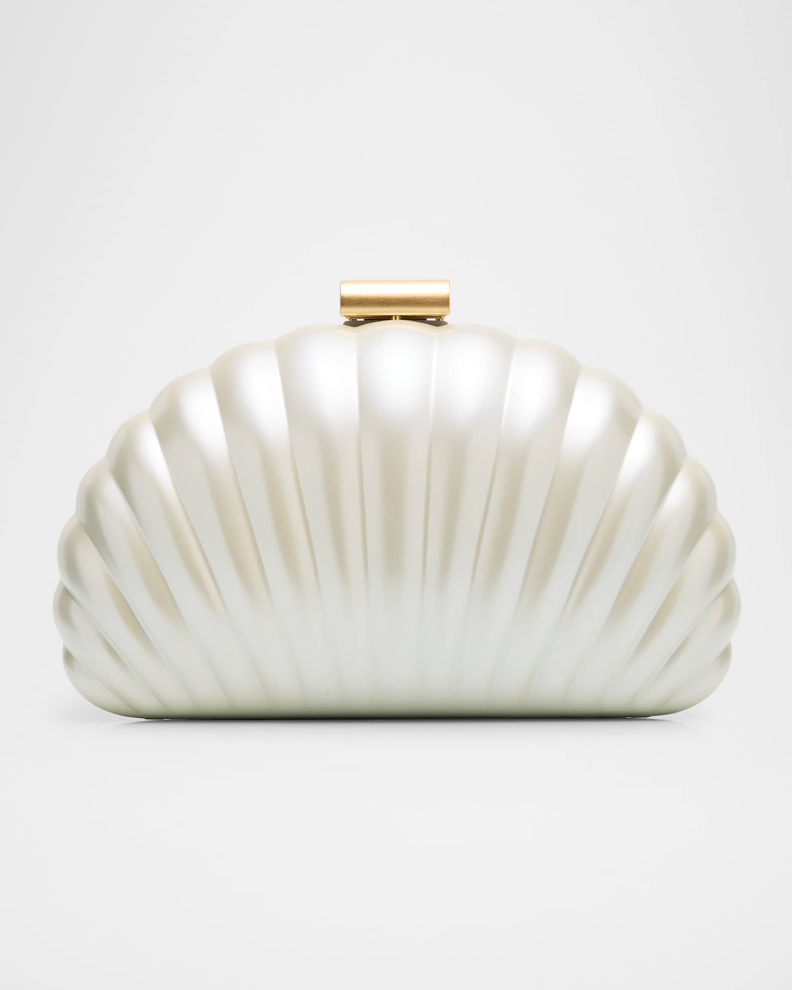 Monet Pearlized Shell Clutch Bag