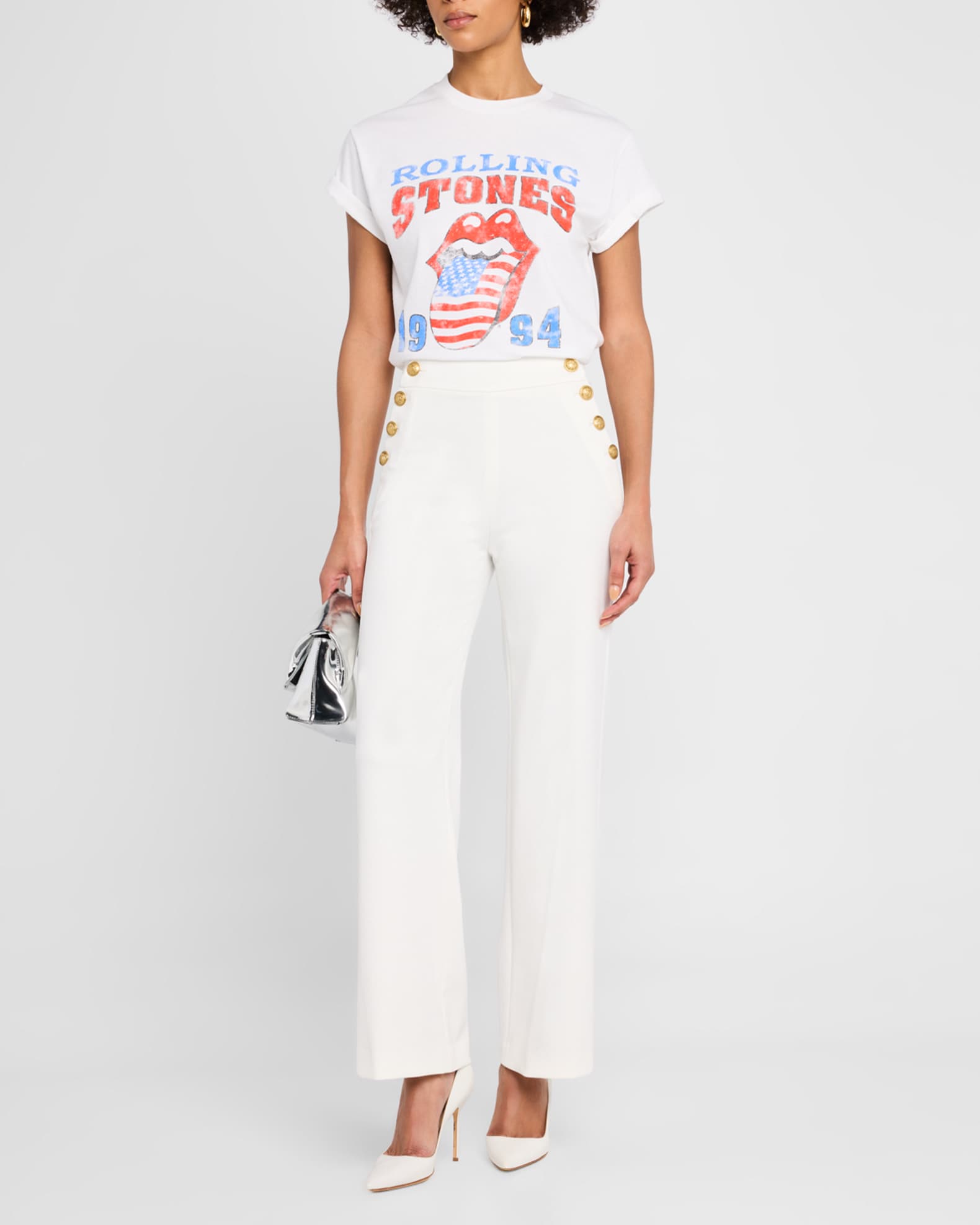 Narin High-Rise Buttoned Pants 1