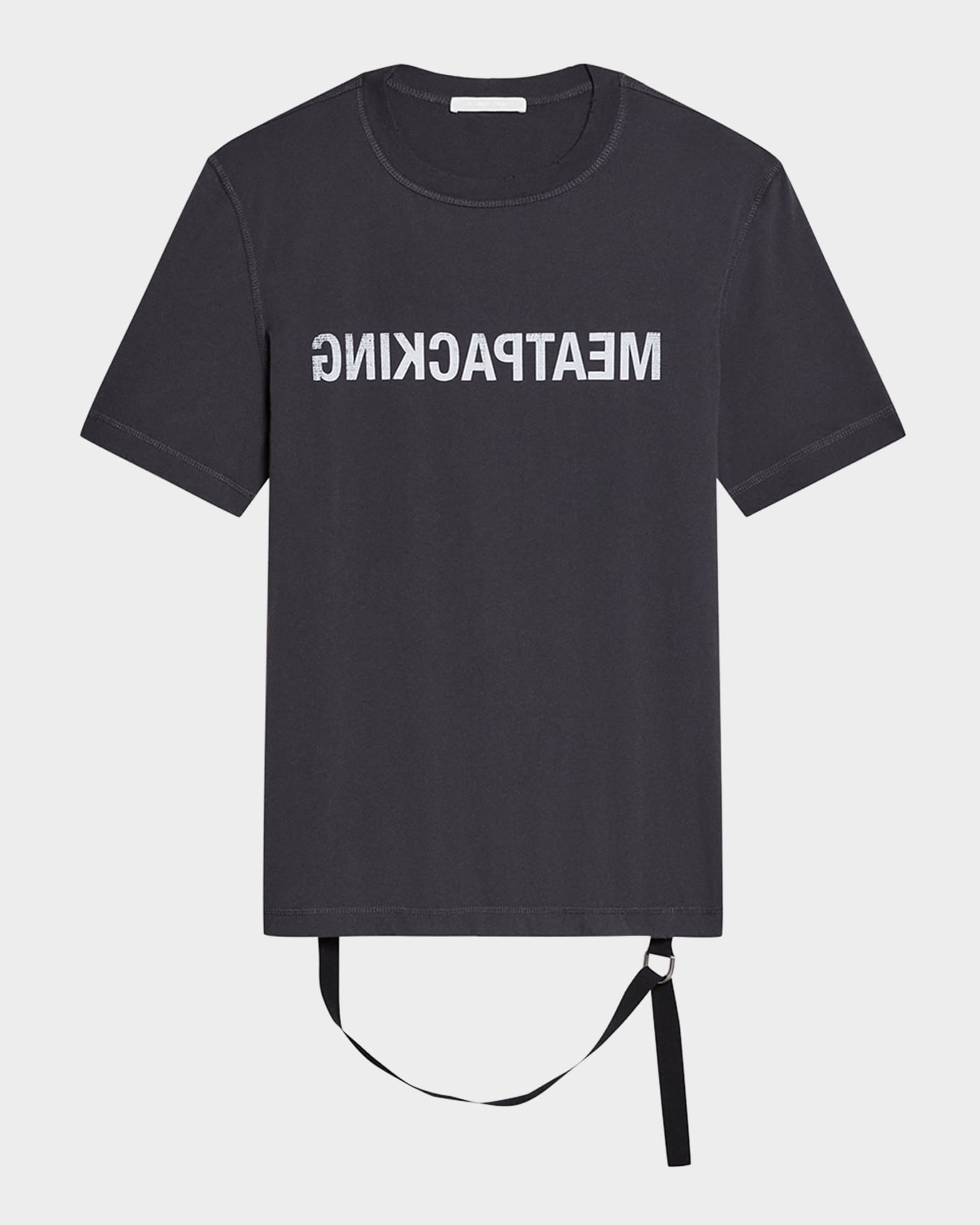 【関税込み】Helmut Lang グレー 'Meatpacking' Tシャツ 27502964_57377678_600.jpg