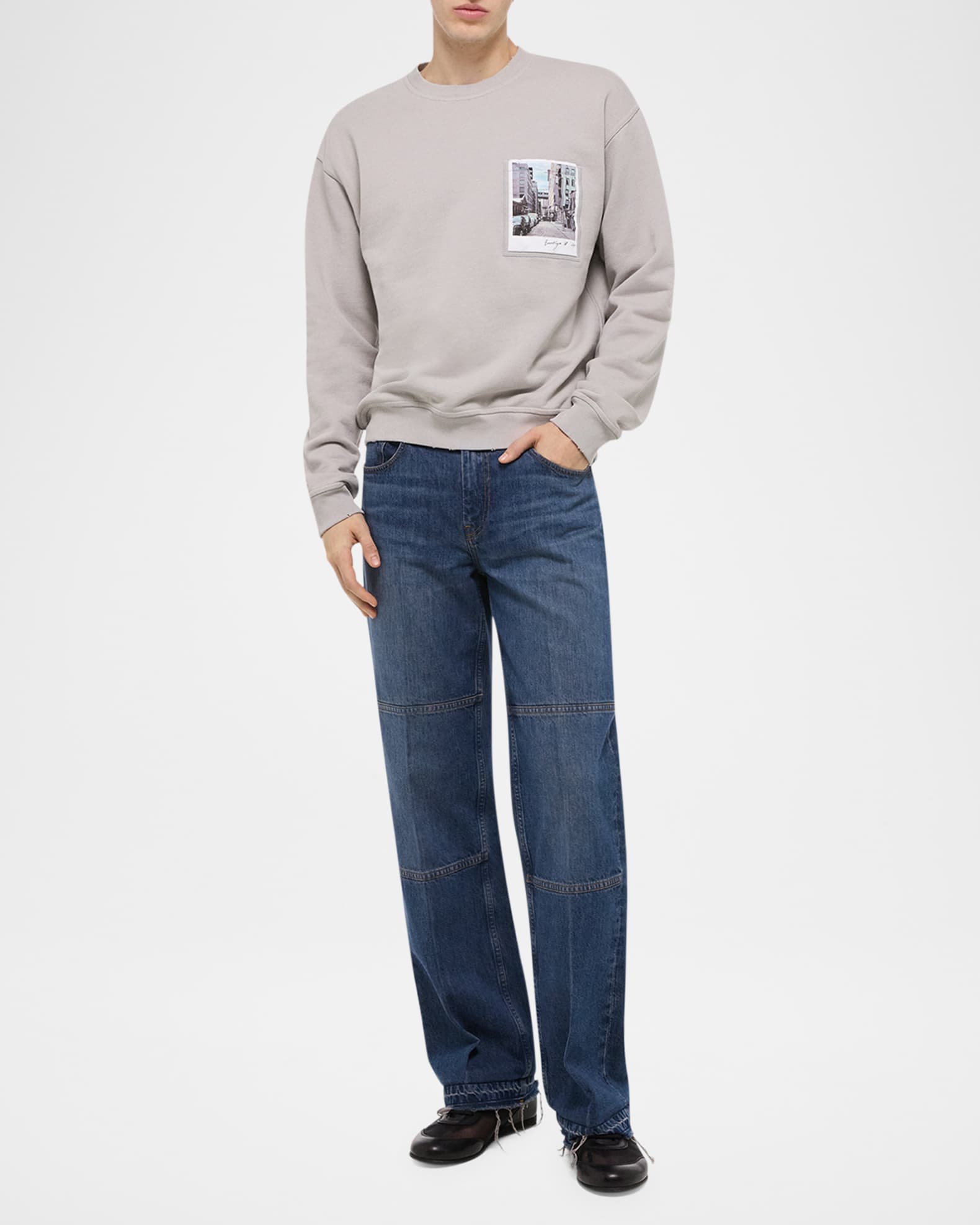 Men's Brooklyn Postcard Sweatshirt 1
