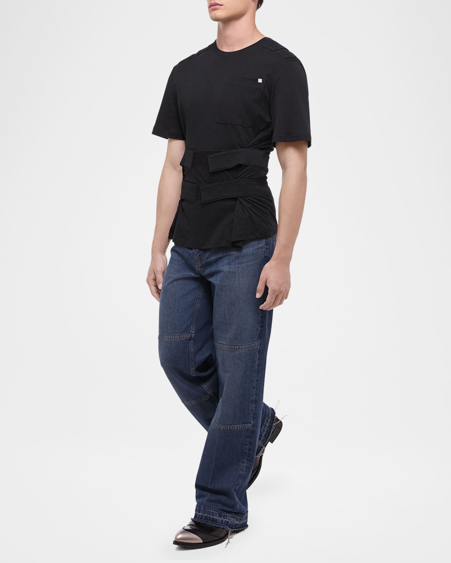 Men's Armor Grip-Strap Crewneck T-Shirt 1