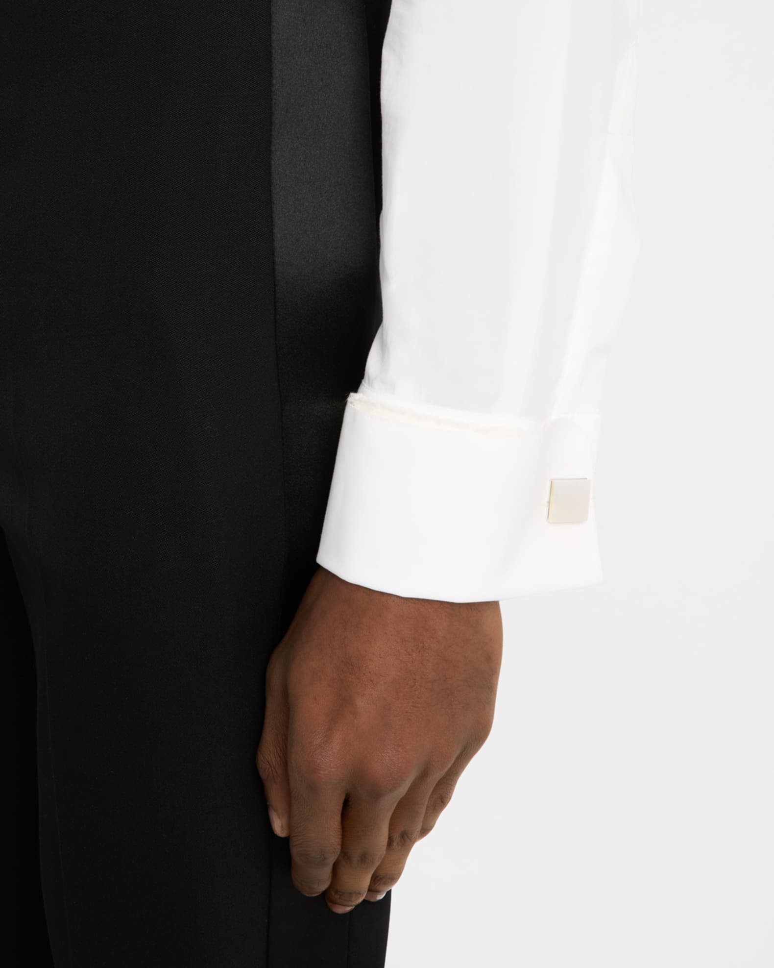 Men's Square Mother Of Pearl Cufflinks 1