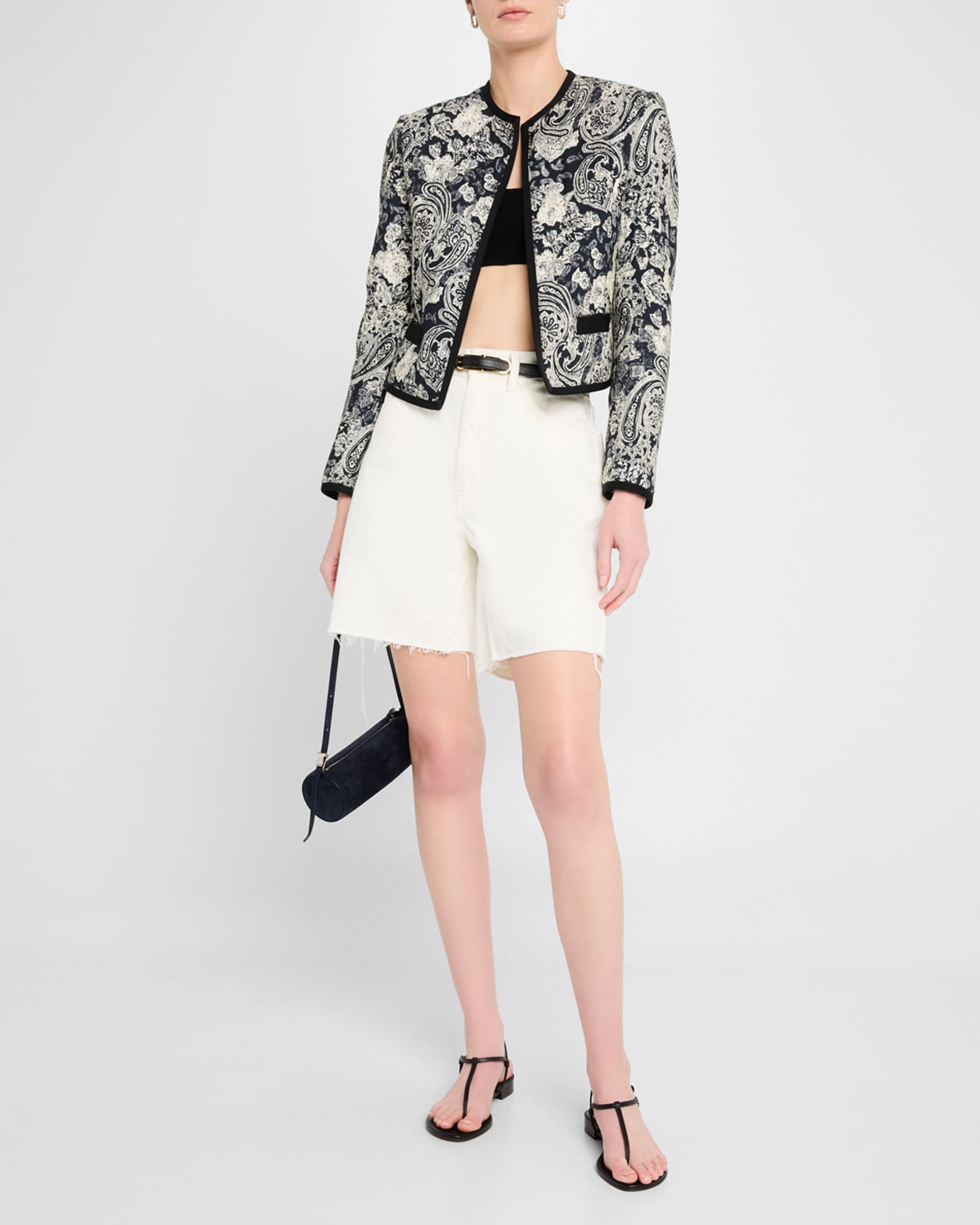 Bono Paisley Open-Front Jacket 1