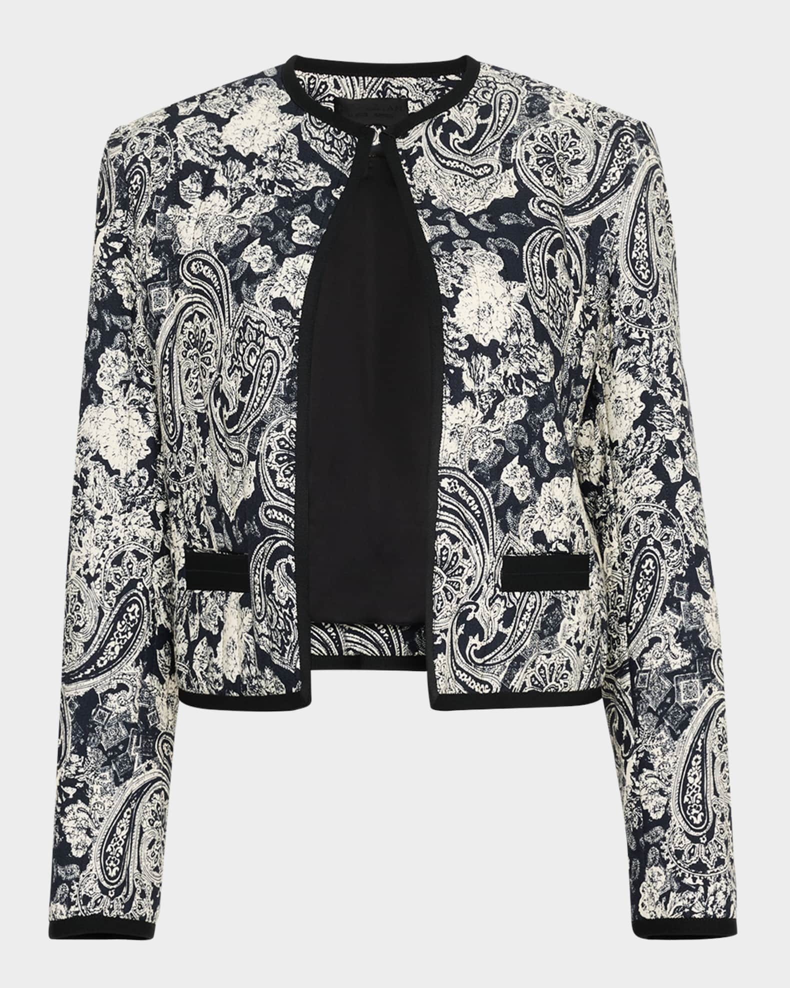 Bono Paisley Open-Front Jacket 0