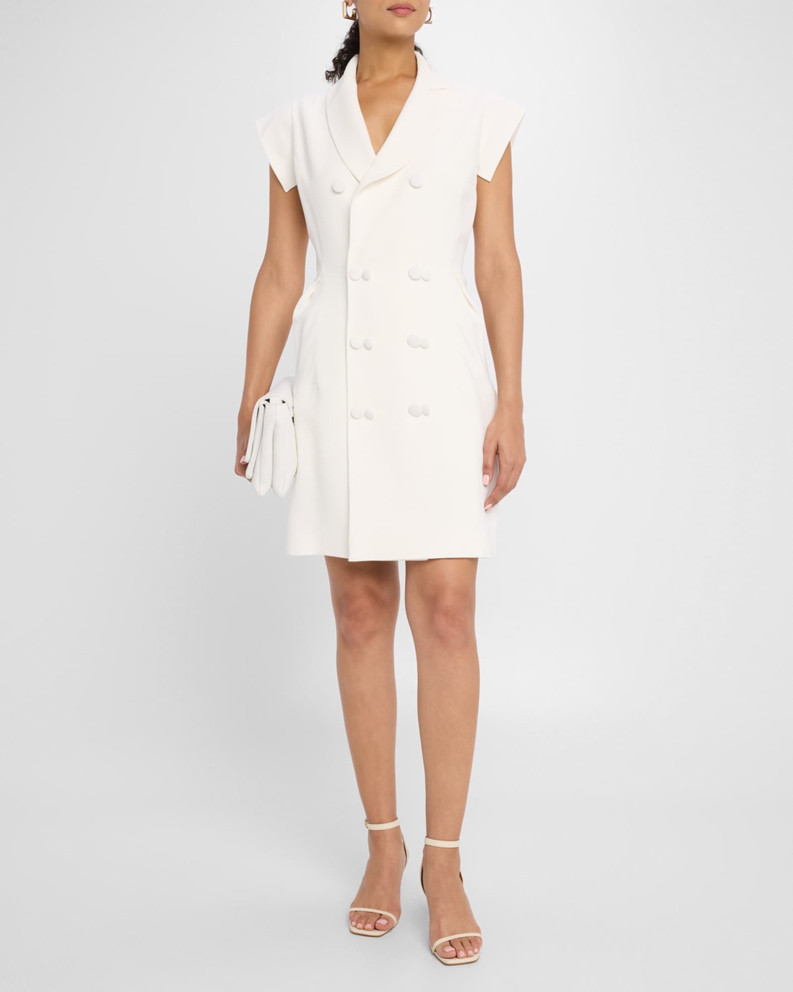 Double-Breasted Tuxedo Dress 1