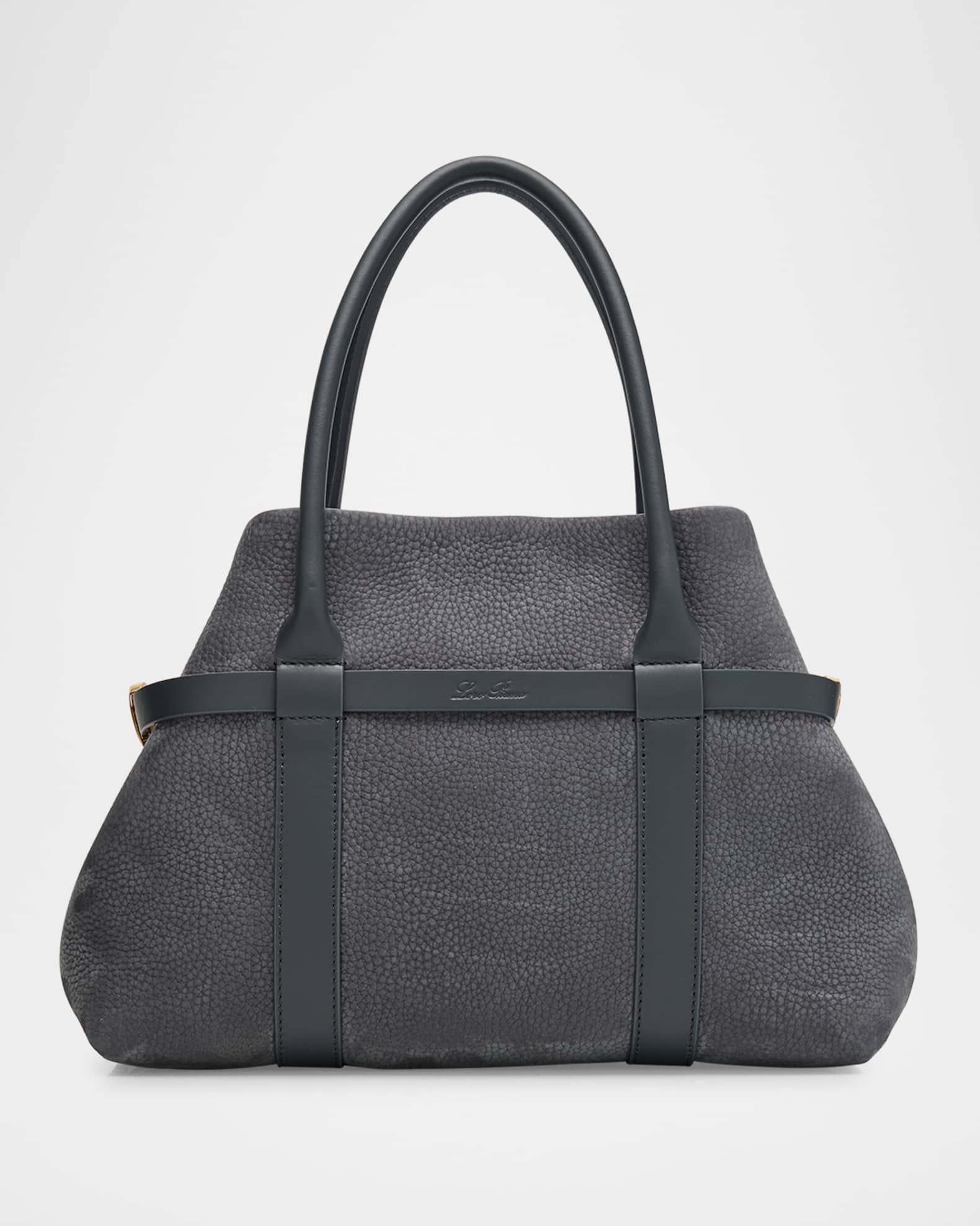 Loro Piana Ghiera Small Grained Nubuck Tote Bag | Neiman Marcus