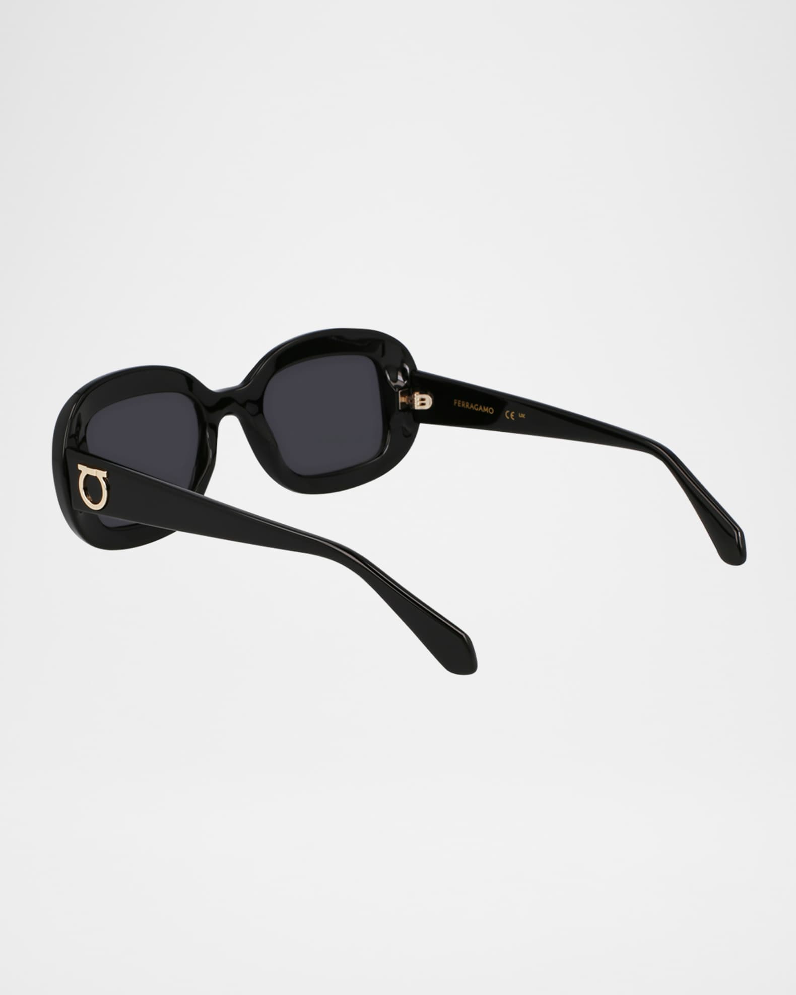Gancino Oval Acetate Sunglasses  1