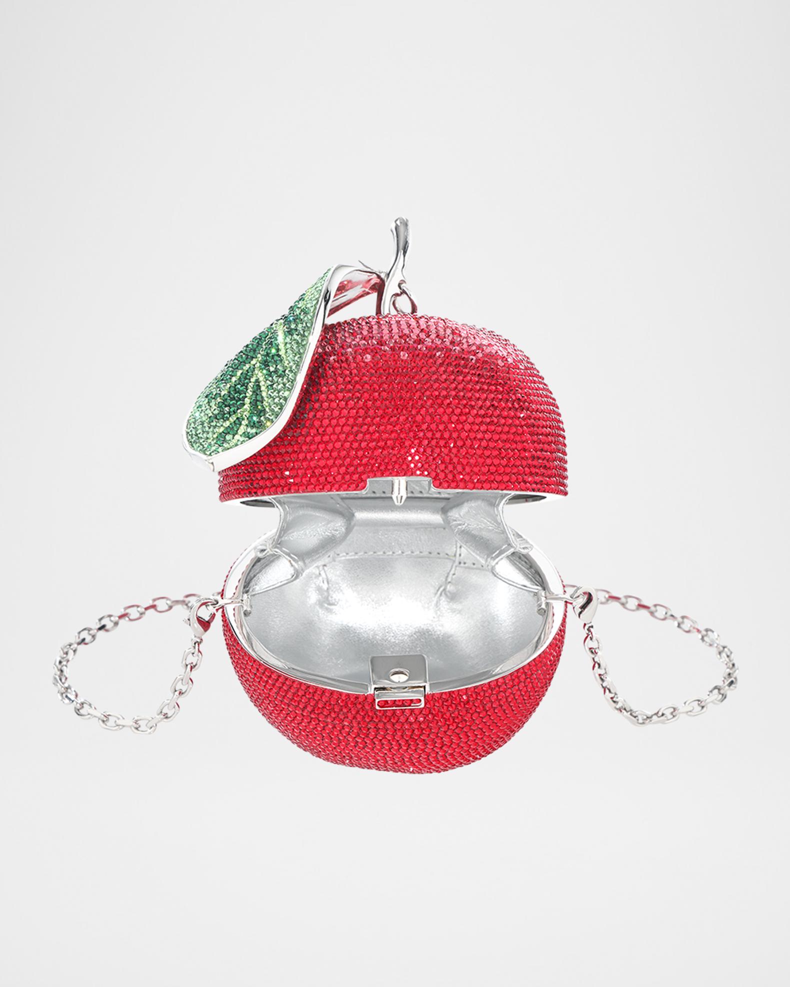 Judith Leiber Couture Sweetie Apple Crystal Clutch Bag | Neiman Marcus