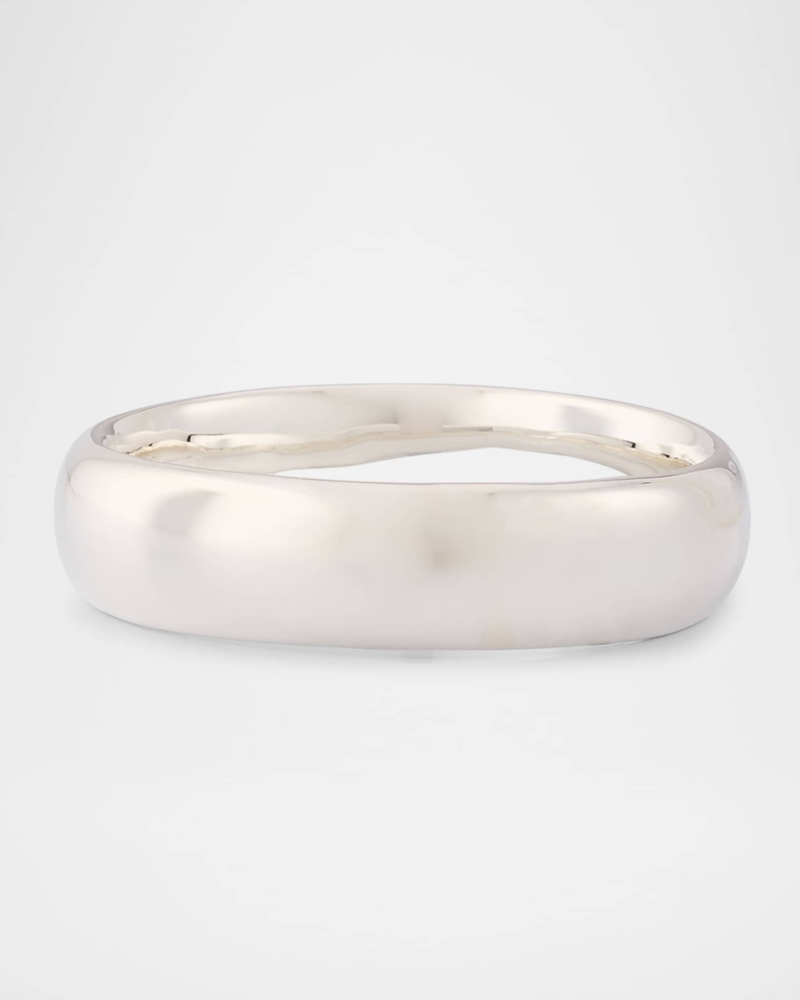 925 Classico Medium Rounded Bangle Bracelet 0