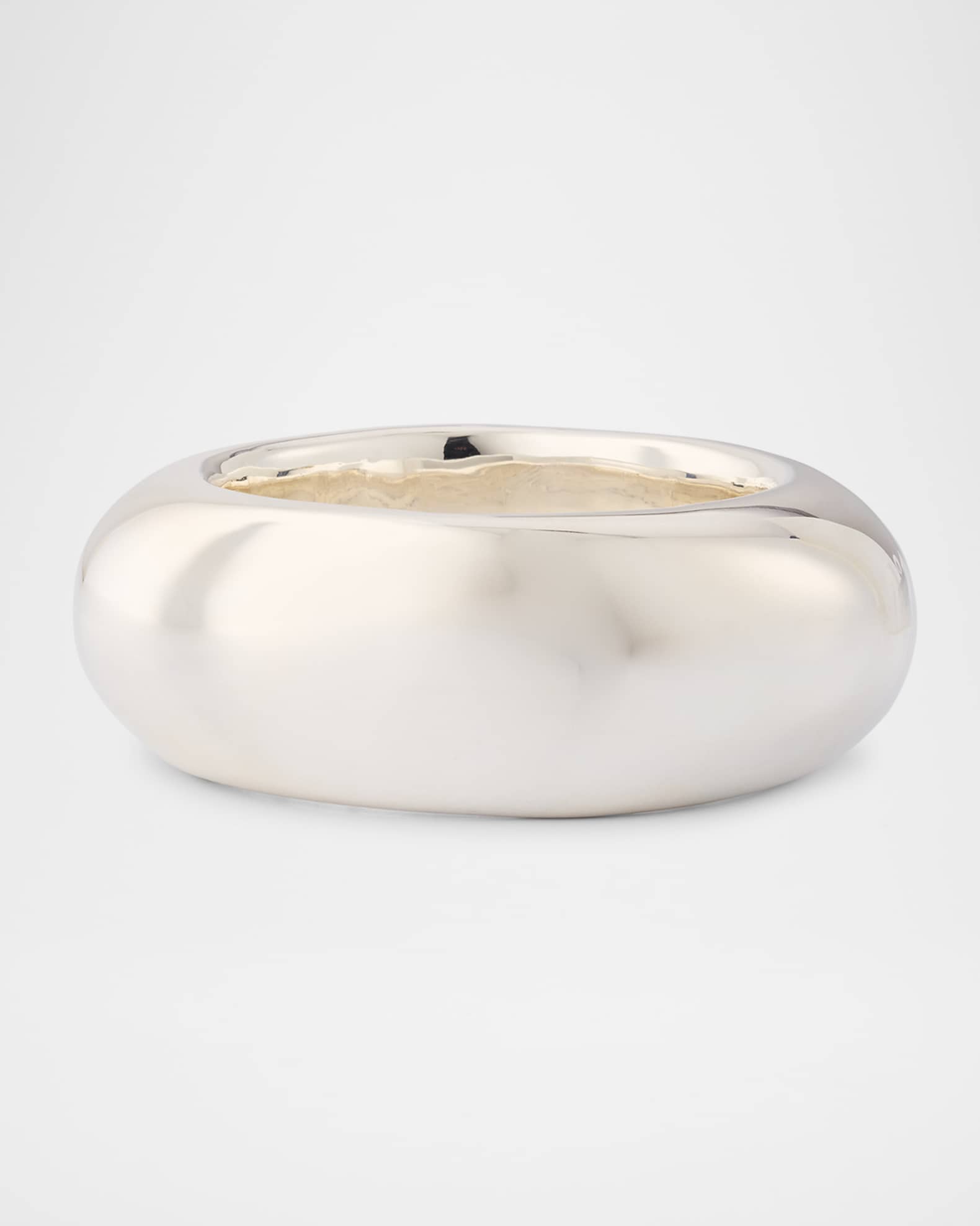 925 Classico Wide Egg Sooth Cuff Bracelet 0