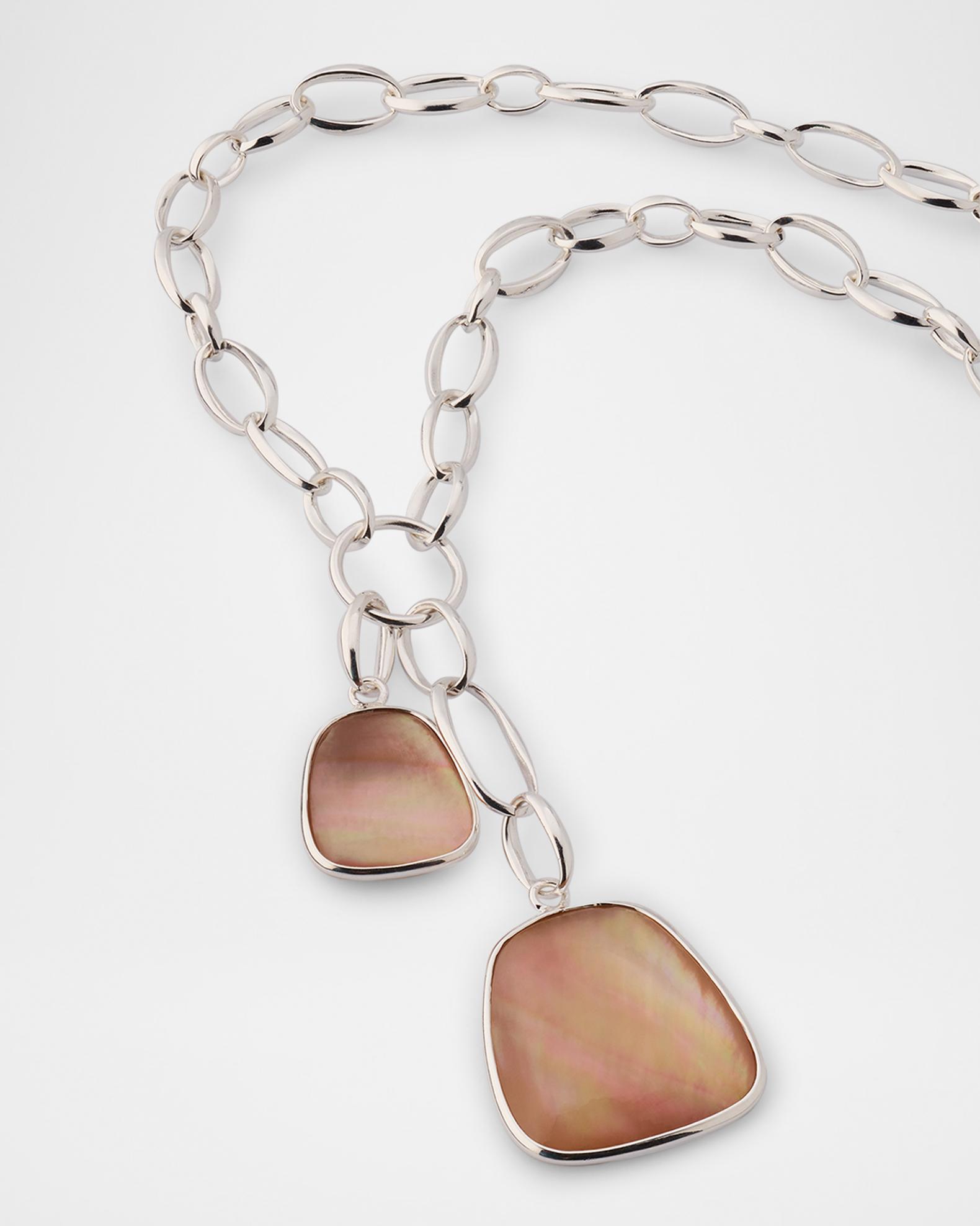 Ippolita Rock Candy Sterling Silver Keystone Pendant Chain Necklace ...