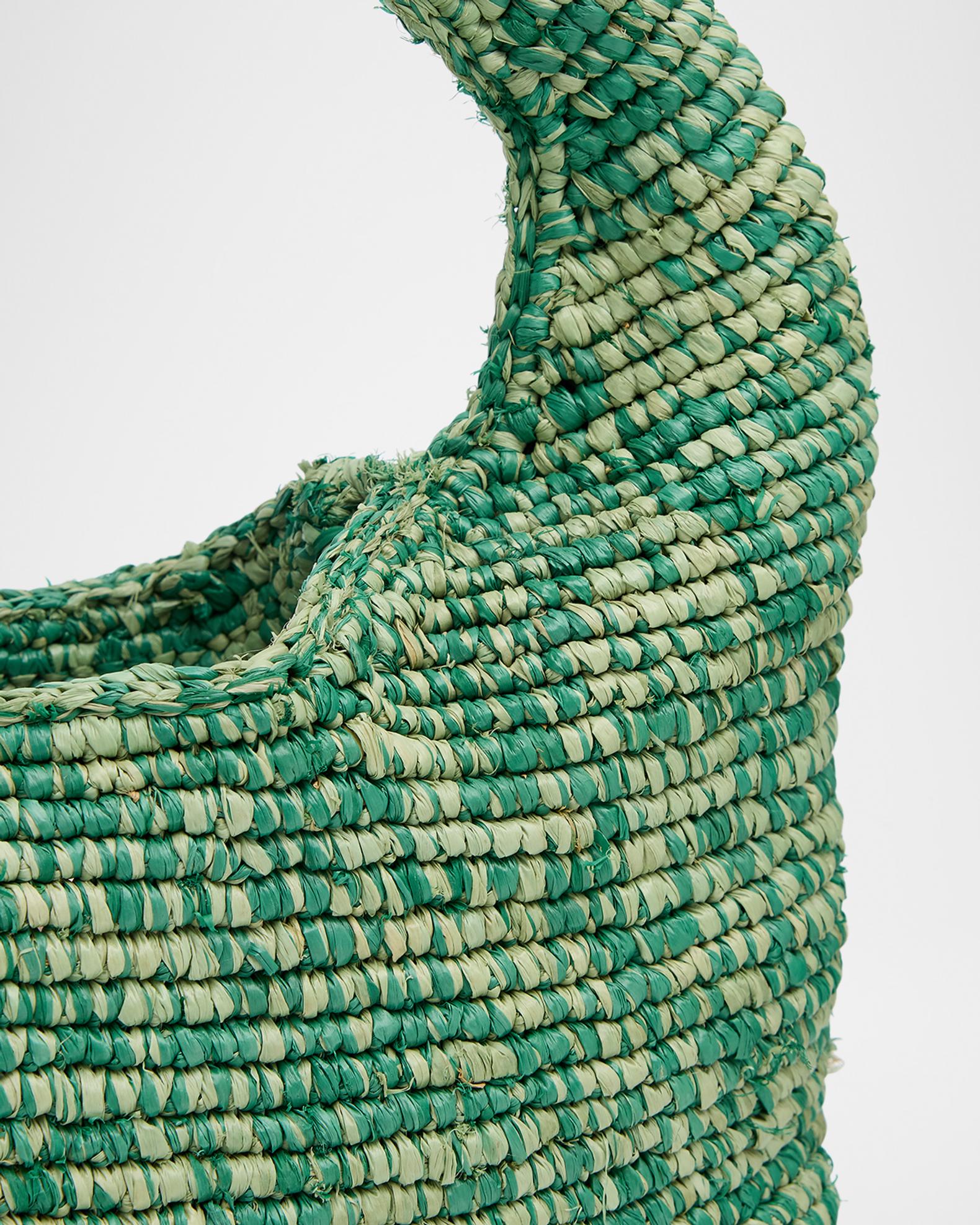 MANEBI - Handcrafted Raffia Net Bag Crossbody main image 0