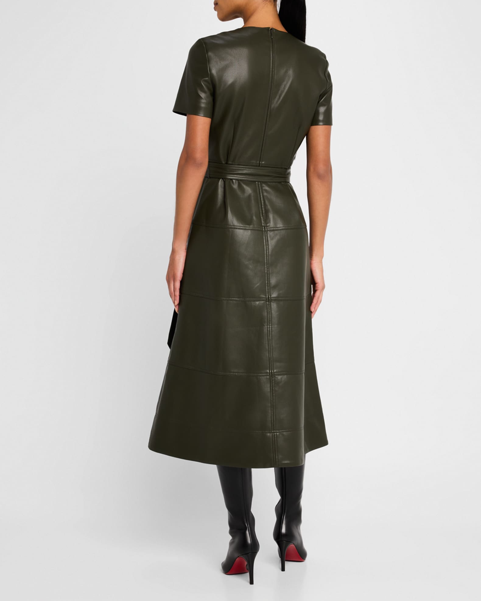 tanya taylor leather dress Tanya Taylor