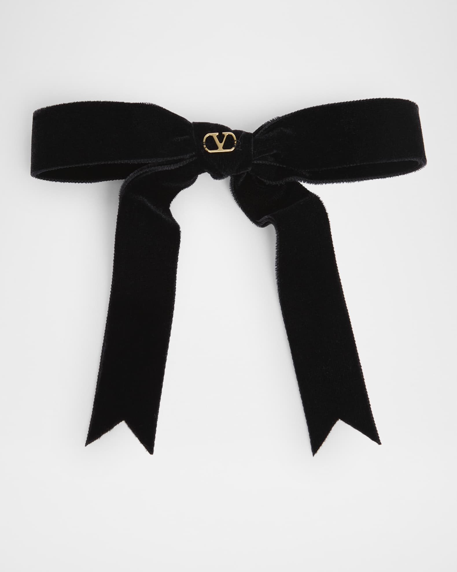 Velvet Bow Hair Clip 0
