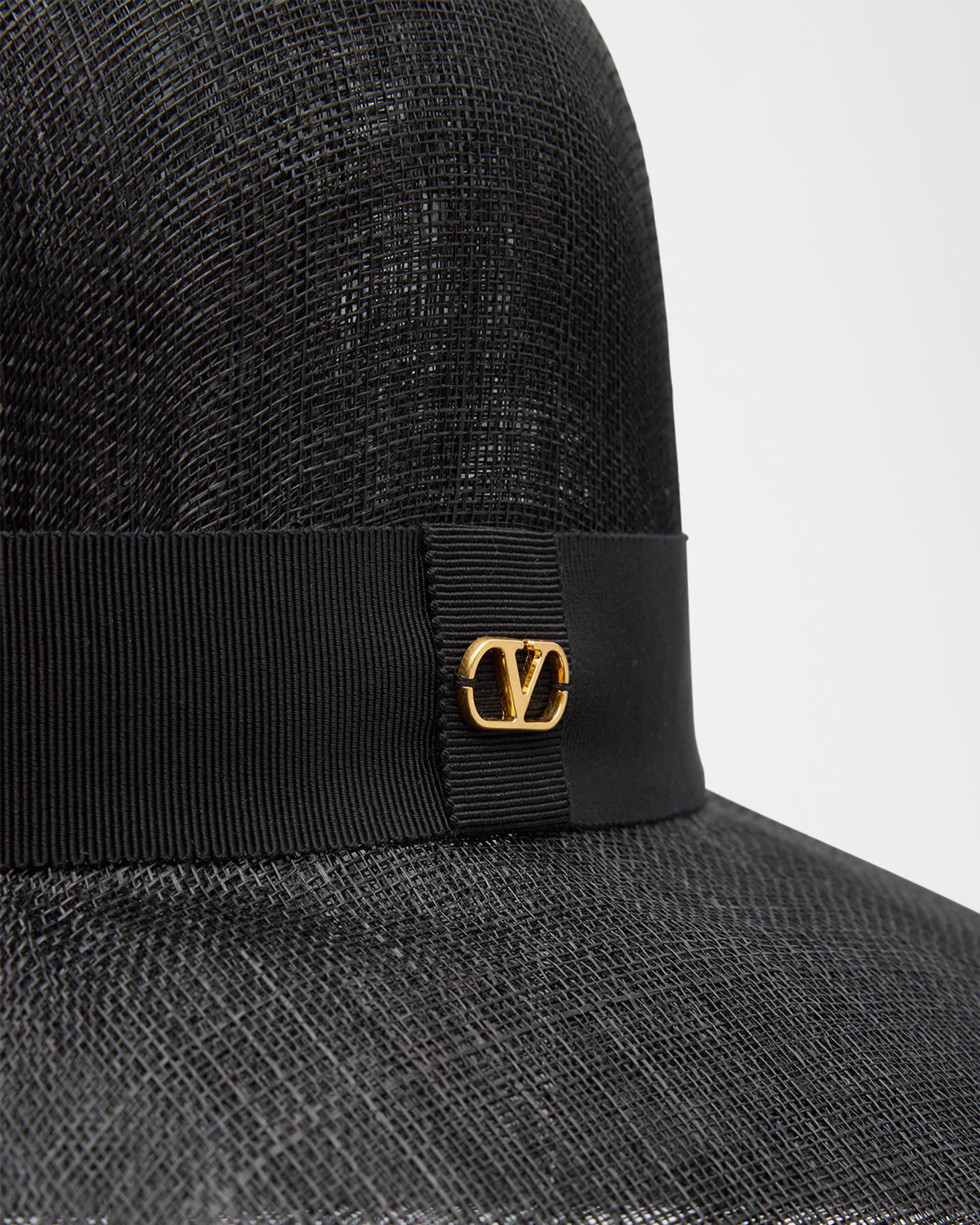 Valentino Garavani V-Logo Large Brim Hat | Neiman Marcus