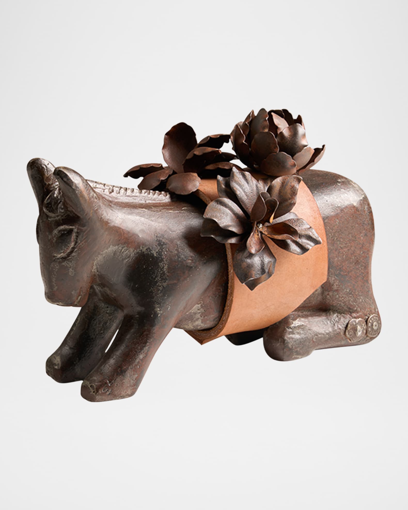 Mini Burro d'Flores 0