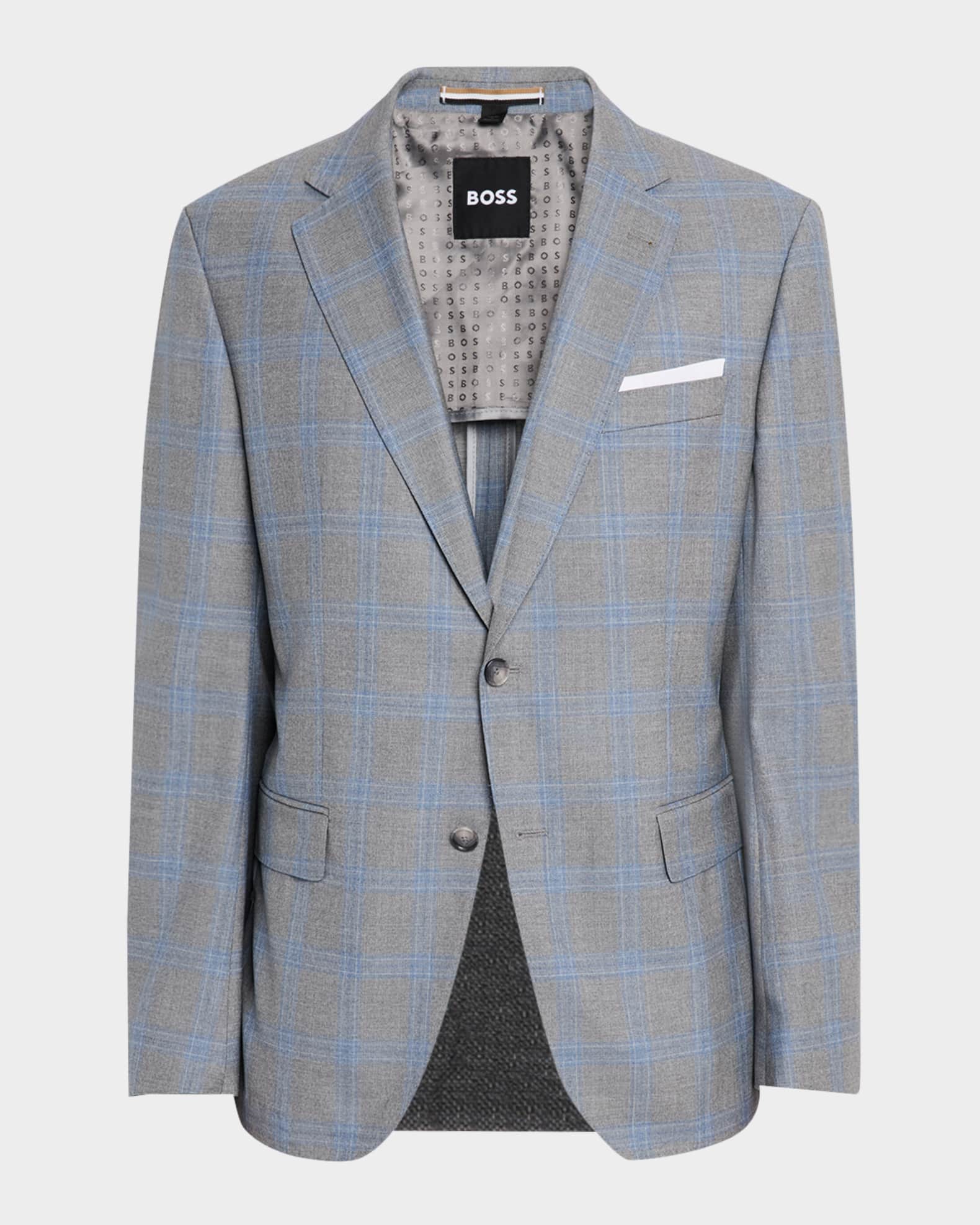 Men's Hutson Wool Plaid Sport Coat 0