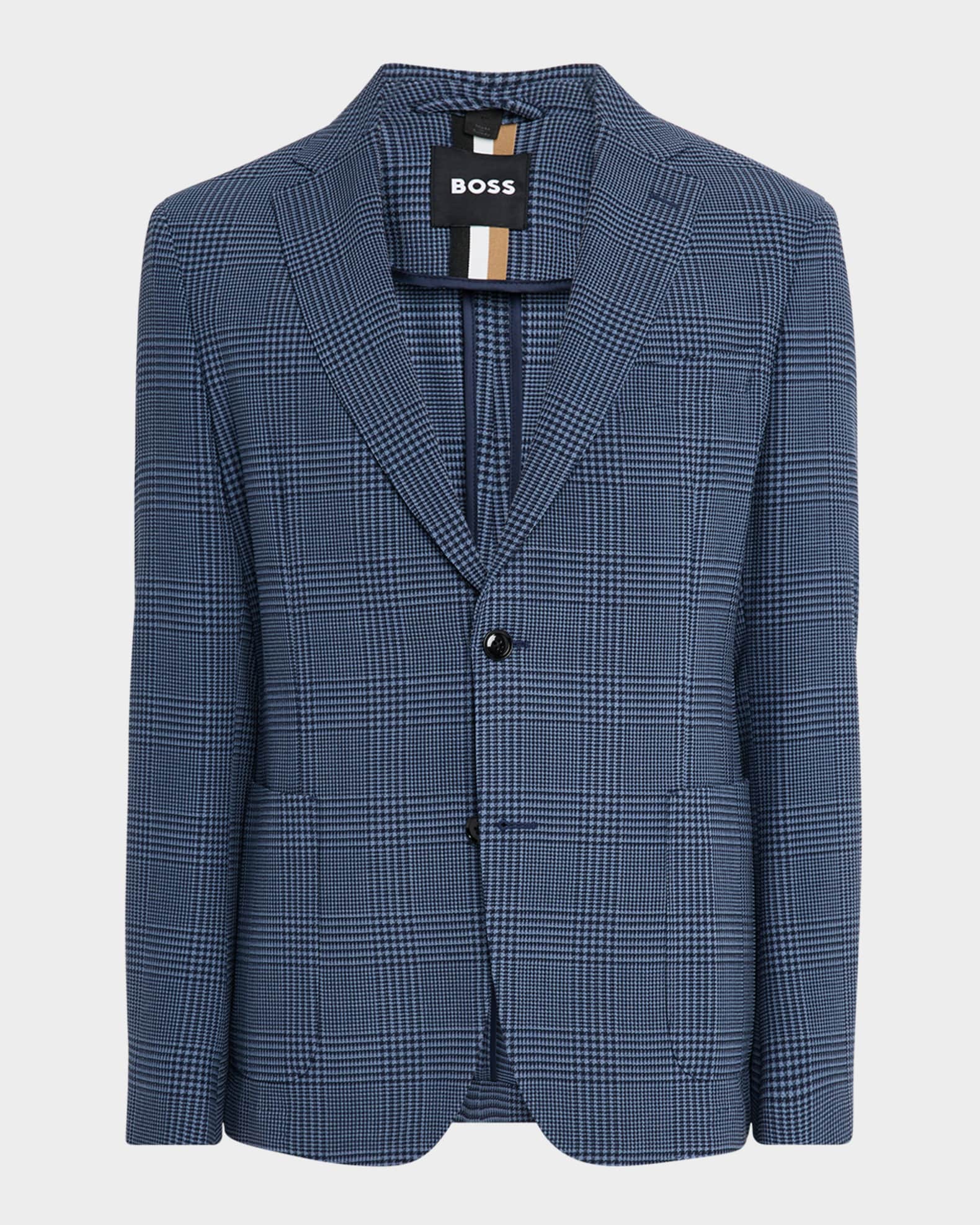 Men's Hanry Houndstooth Plaid Sport Coat 0