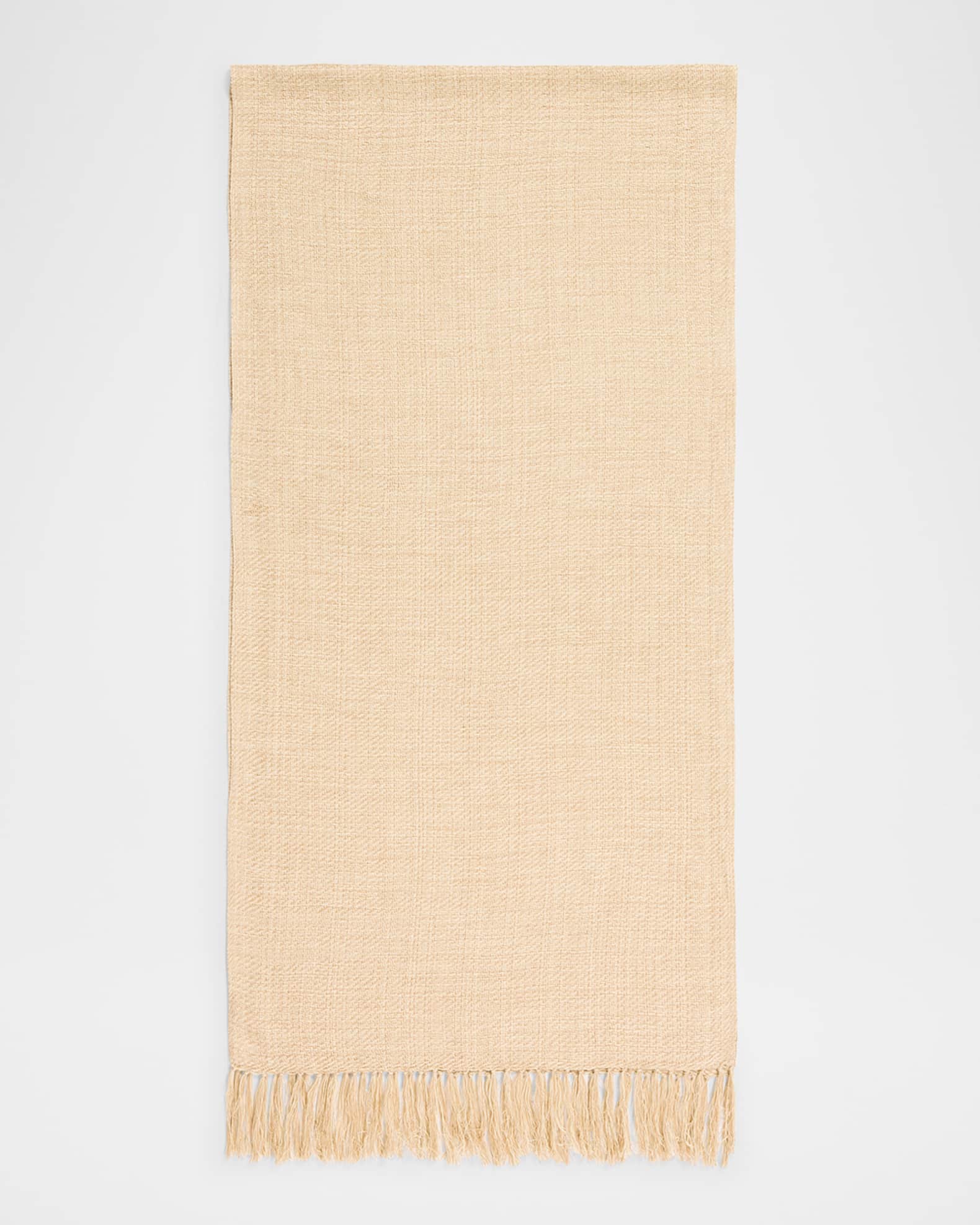 Natte Tweed Fringe Scarf 0