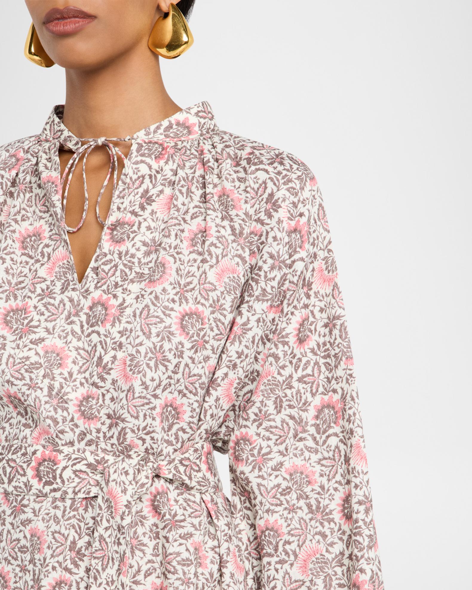 Loro Piana Billie Riserva San Nicolo Twill Summer Dress | Neiman 