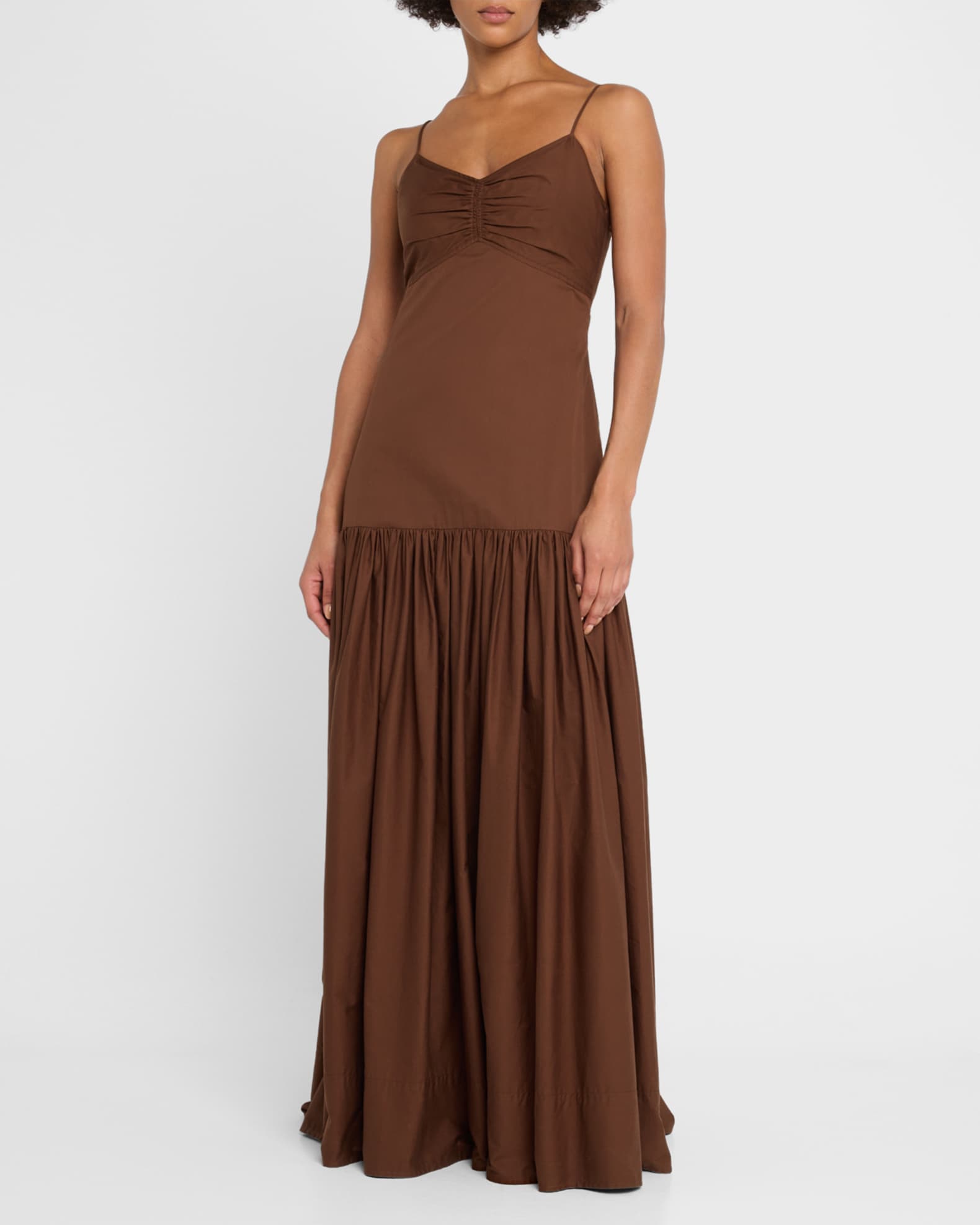 A.L.C. Harper Drop-Waist Maxi Dress | Neiman Marcus